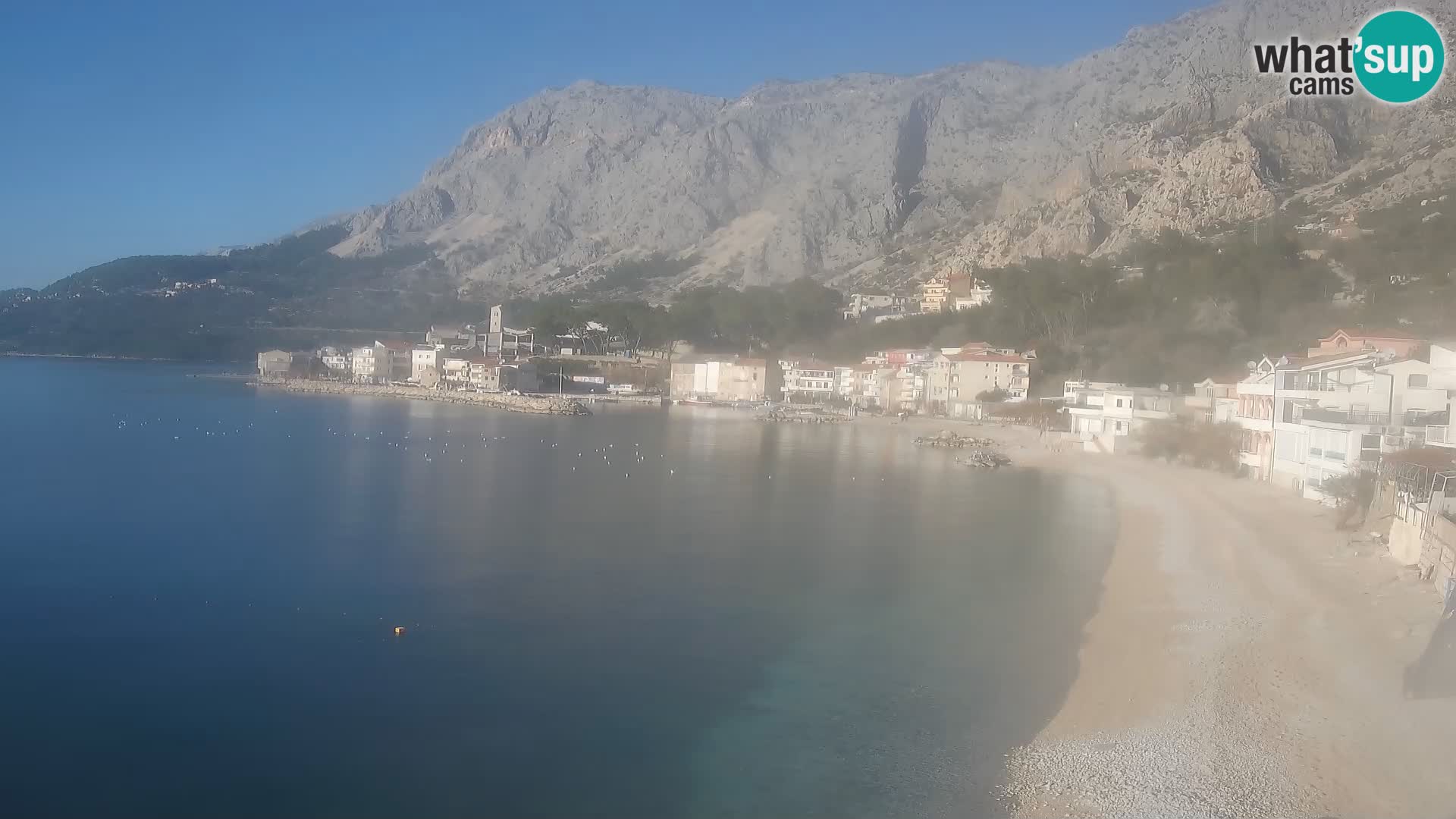 Webcam Drašnice (Podgora)  – Strand