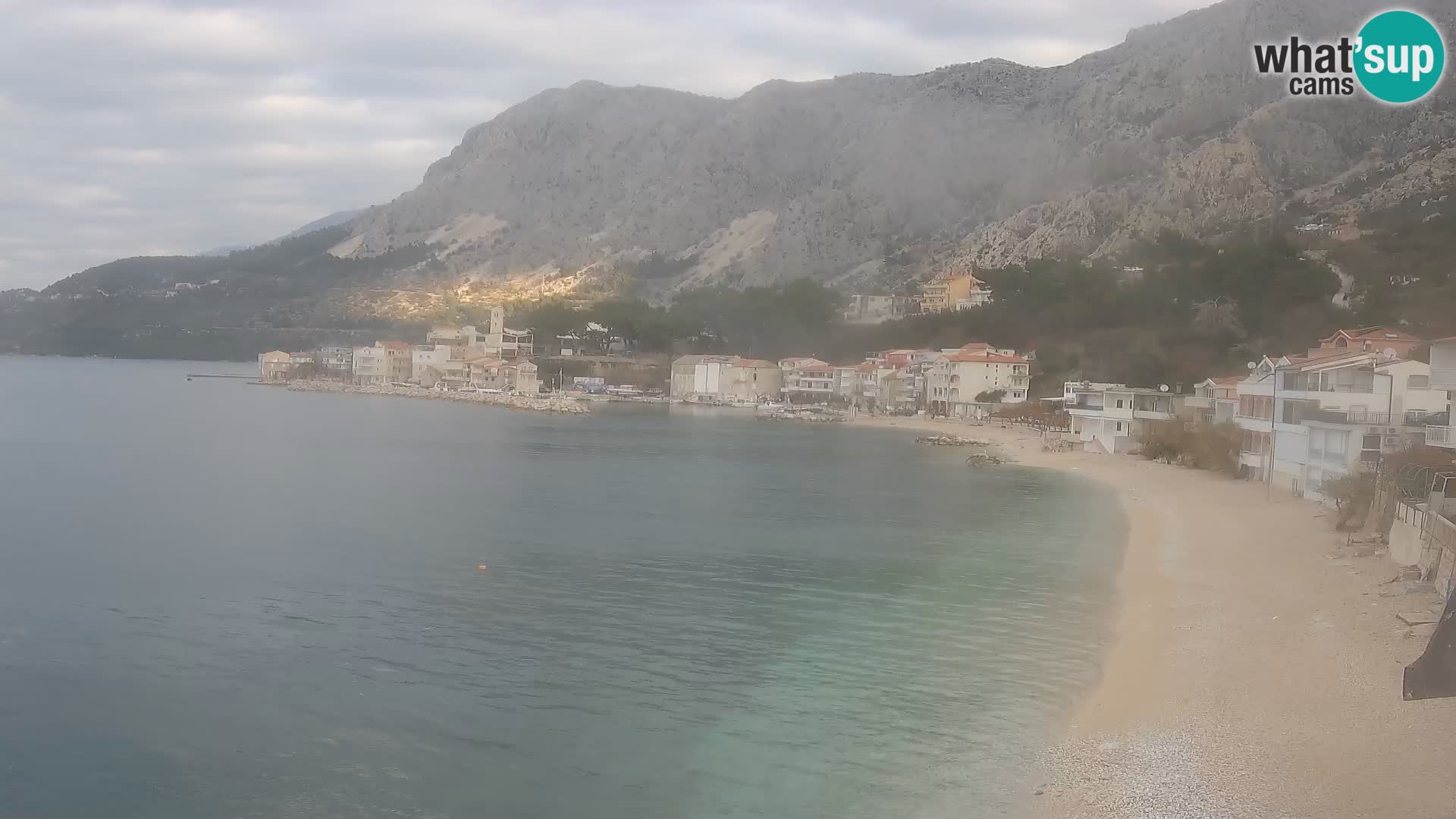 Webcam Drašnice (Podgora)  – Playa