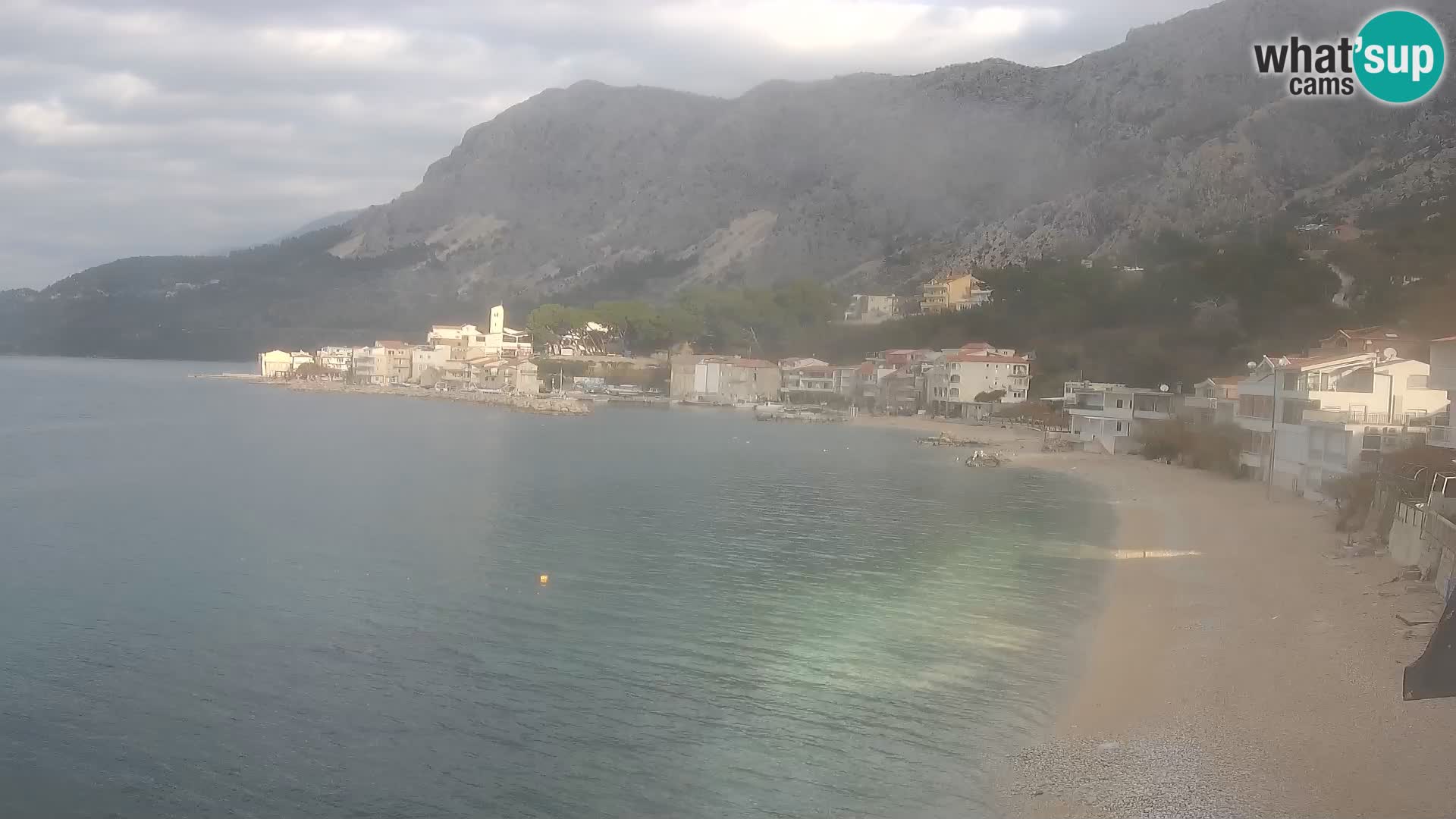 Webcam Drašnice (Podgora)  – Playa