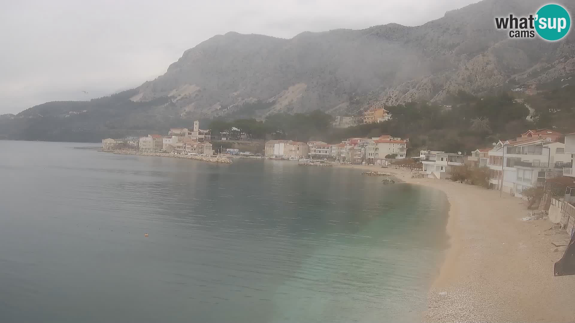 Webcam Drašnice (Podgora)  – Beach – Ober apartments