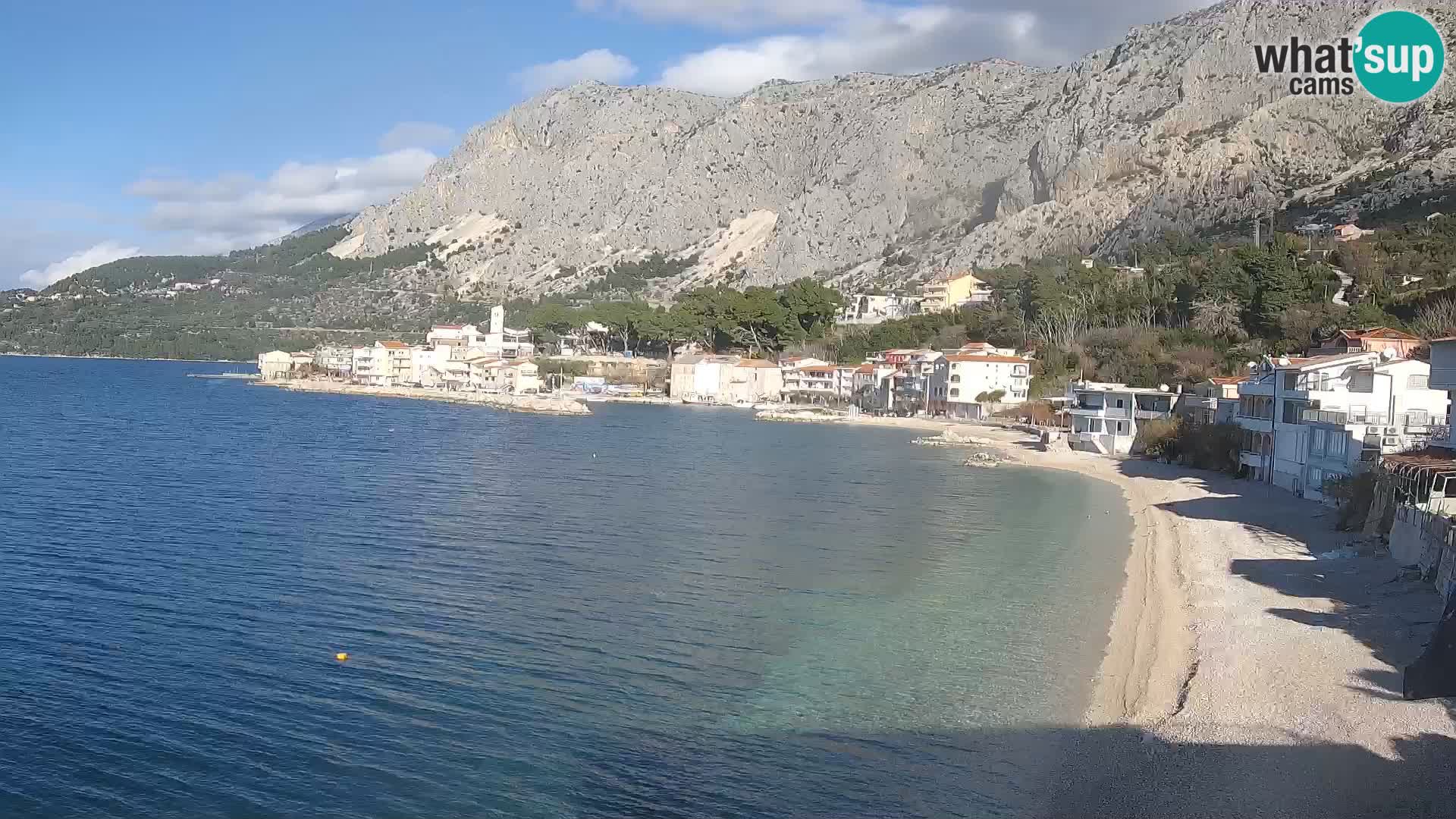 Webcam Drašnice (Podgora)  – Beach – Ober apartments