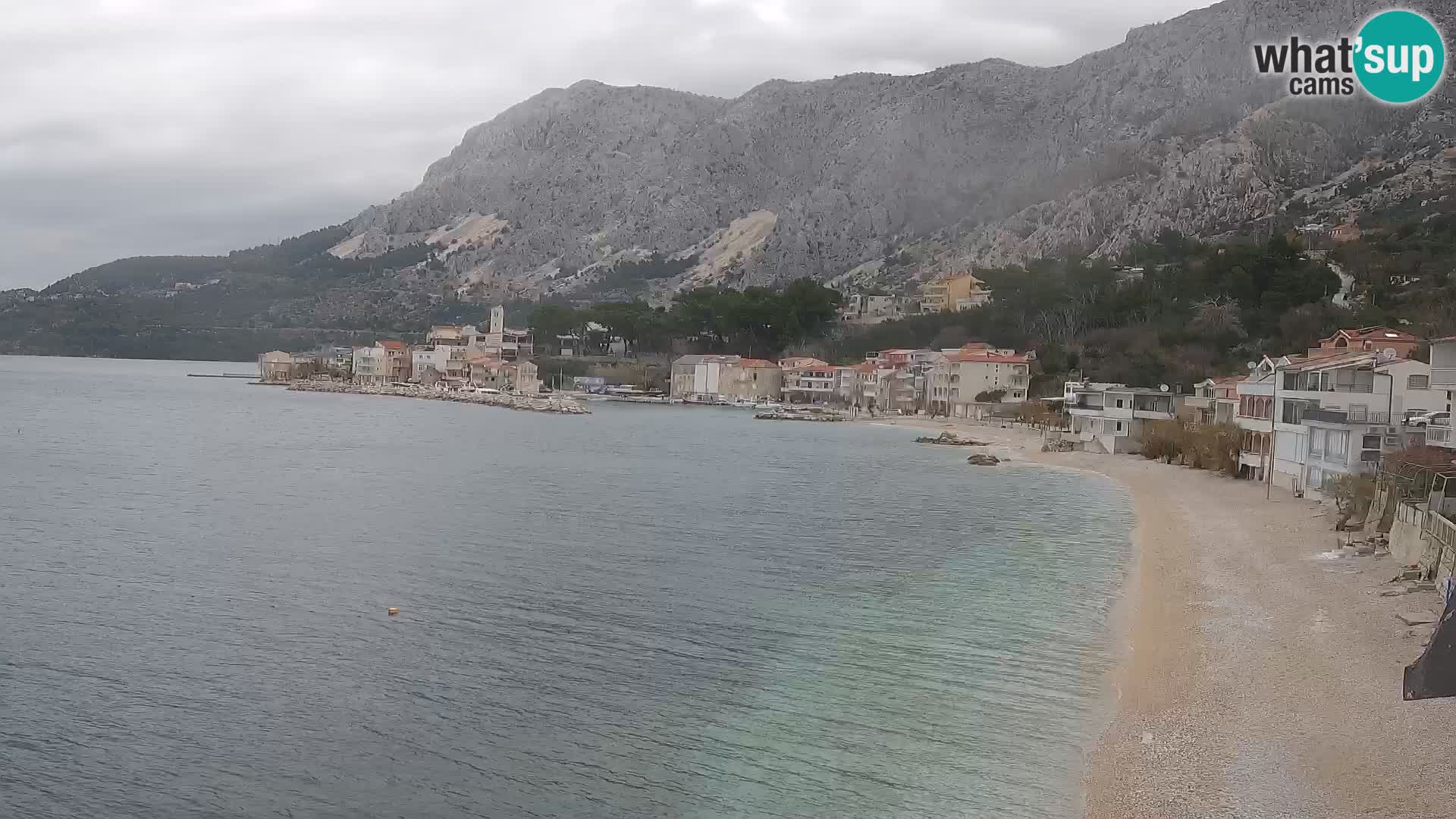 Webcam Drašnice (Podgora)  – Beach – Ober apartments