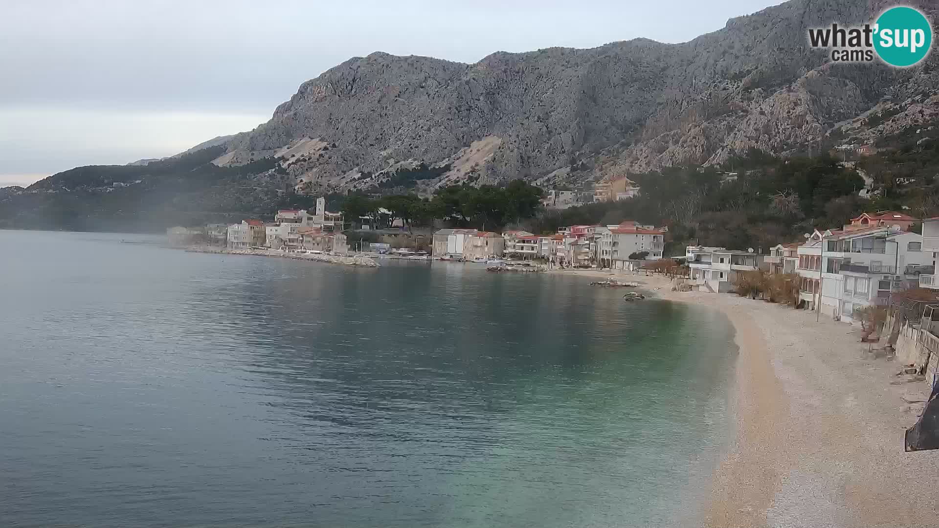 Webcam Drašnice (Podgora)  – Beach – Ober apartments