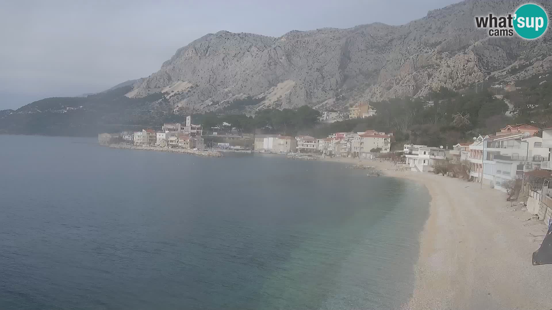 Webcam Drašnice (Podgora)  – Beach – Ober apartments