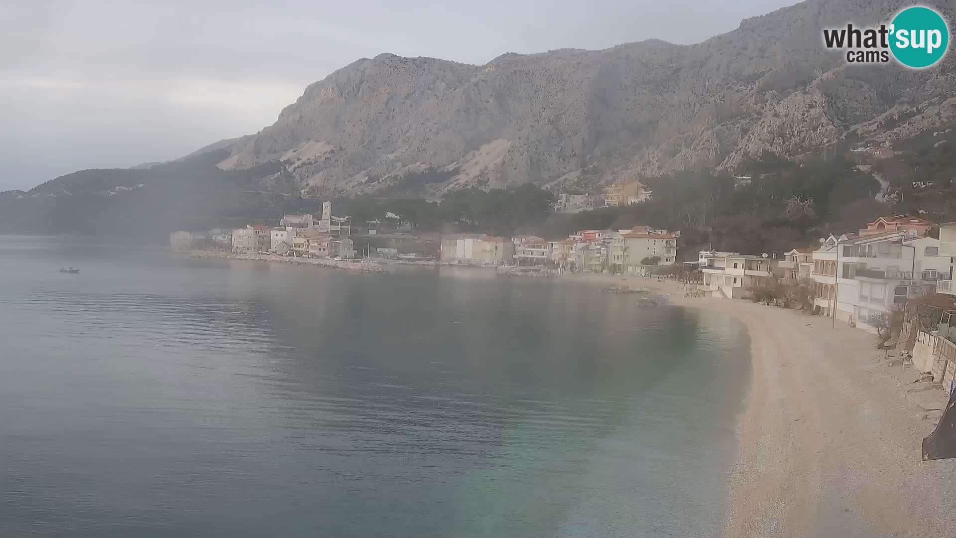 Webcam Drašnice (Podgora)  – Beach – Ober apartments