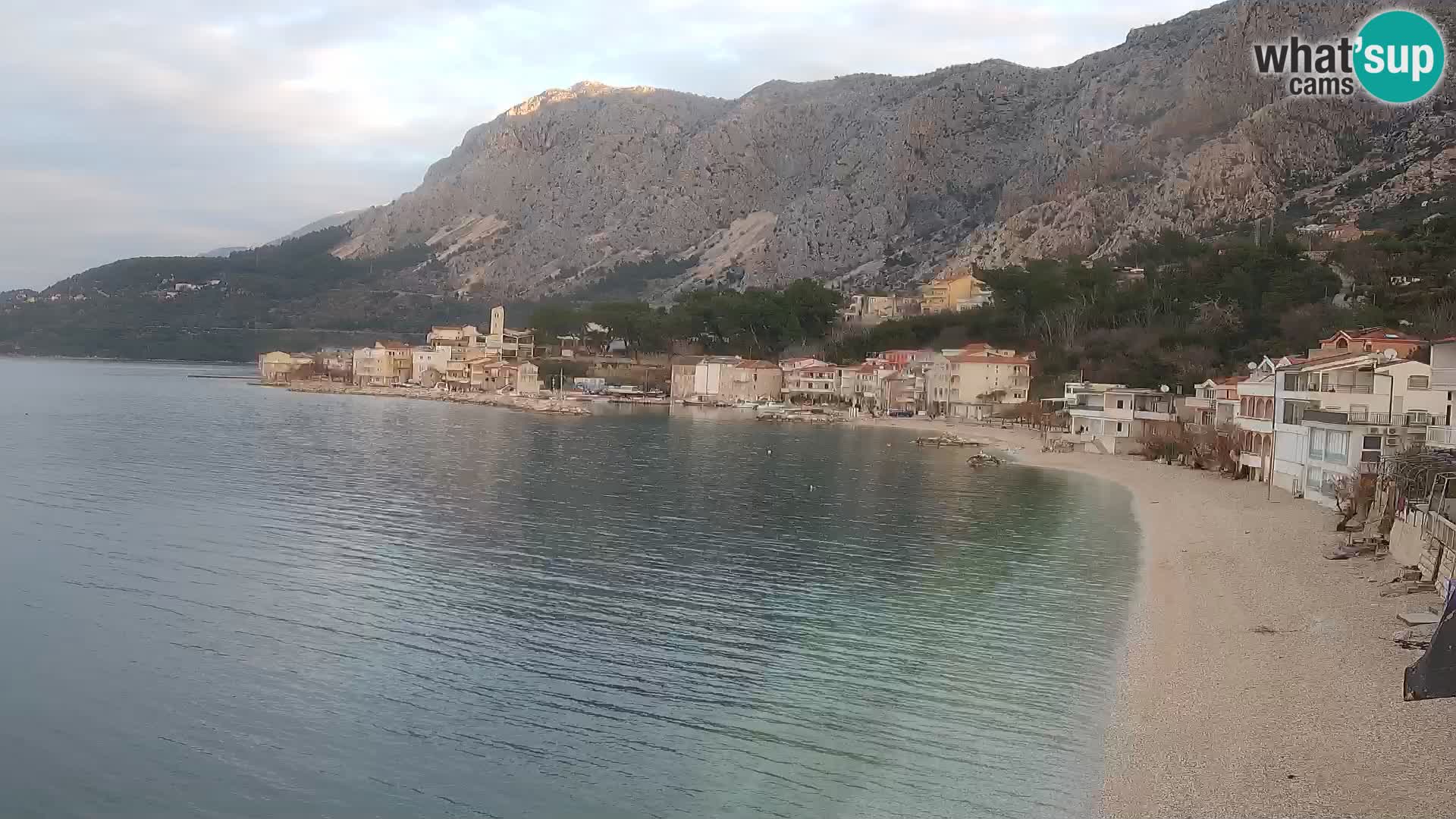 Webcam Drašnice (Podgora)  – Playa