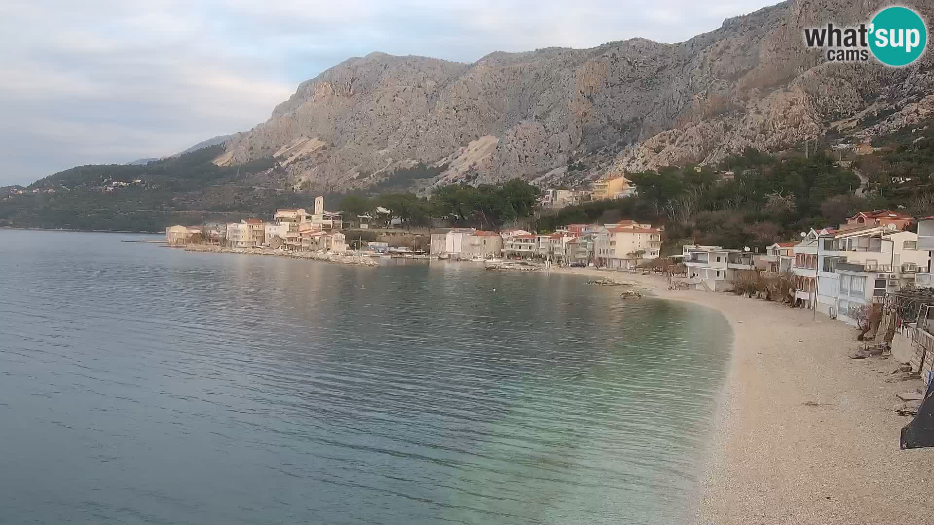 Webcam Drašnice (Podgora)  – Strand