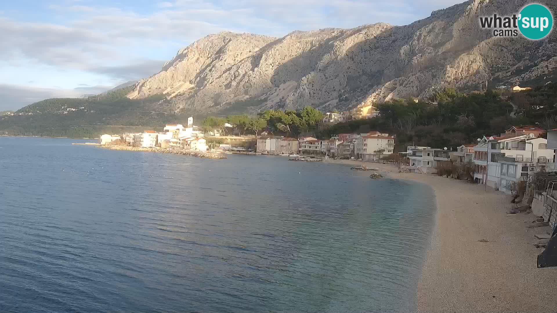 Webcam Drašnice (Podgora)  – Playa