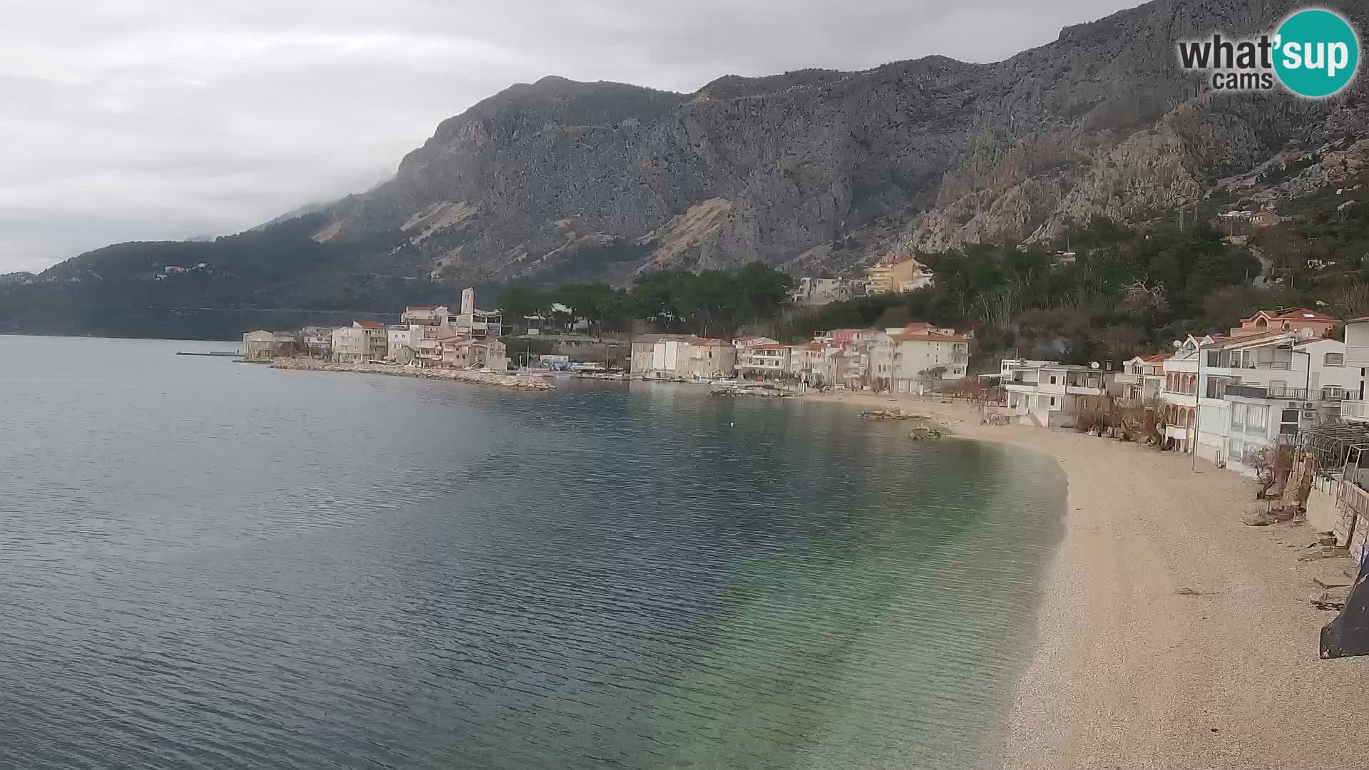 Webcam Drašnice (Podgora)  – Beach – Ober apartments