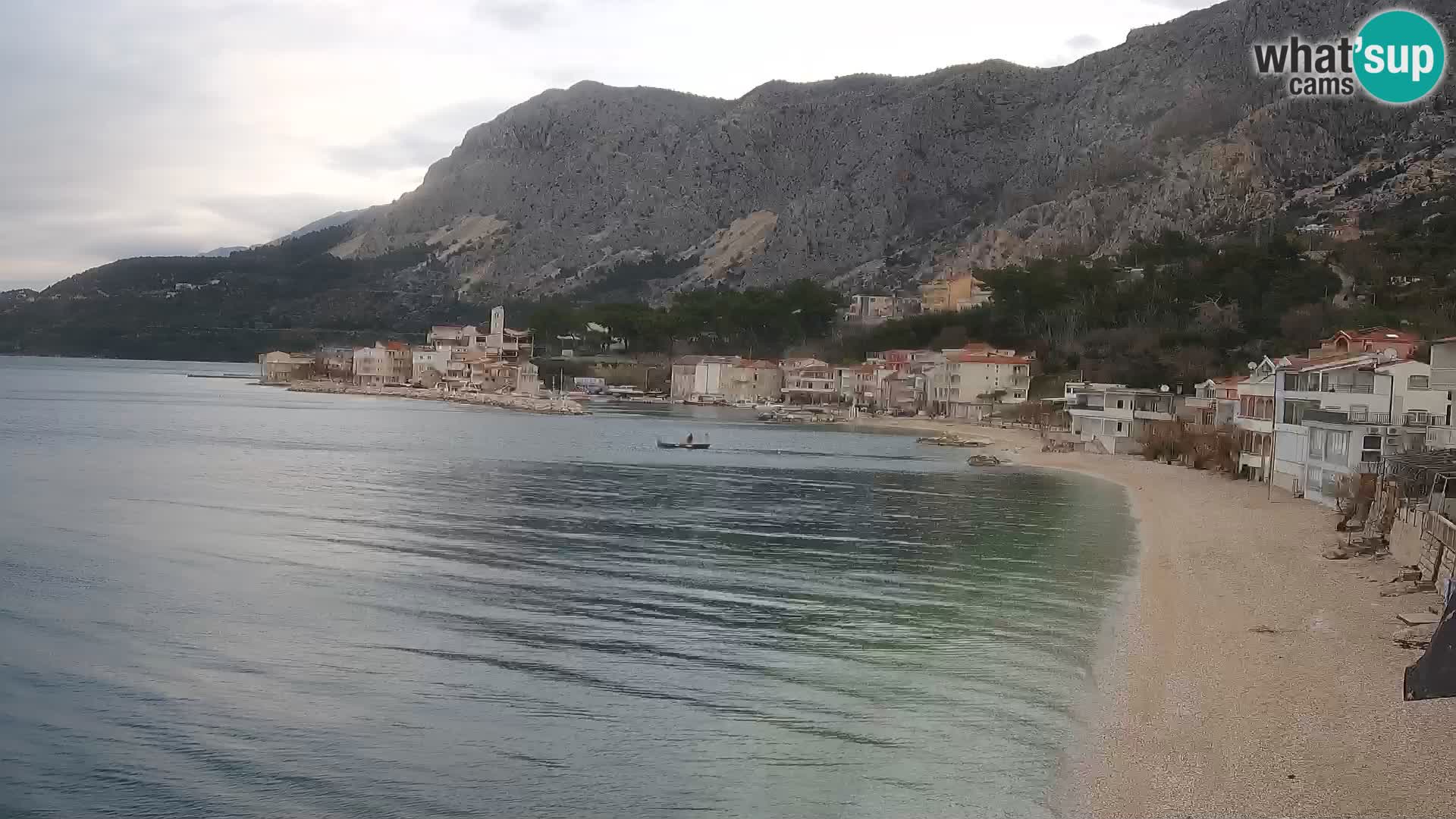 Webcam Drašnice (Podgora)  – Playa