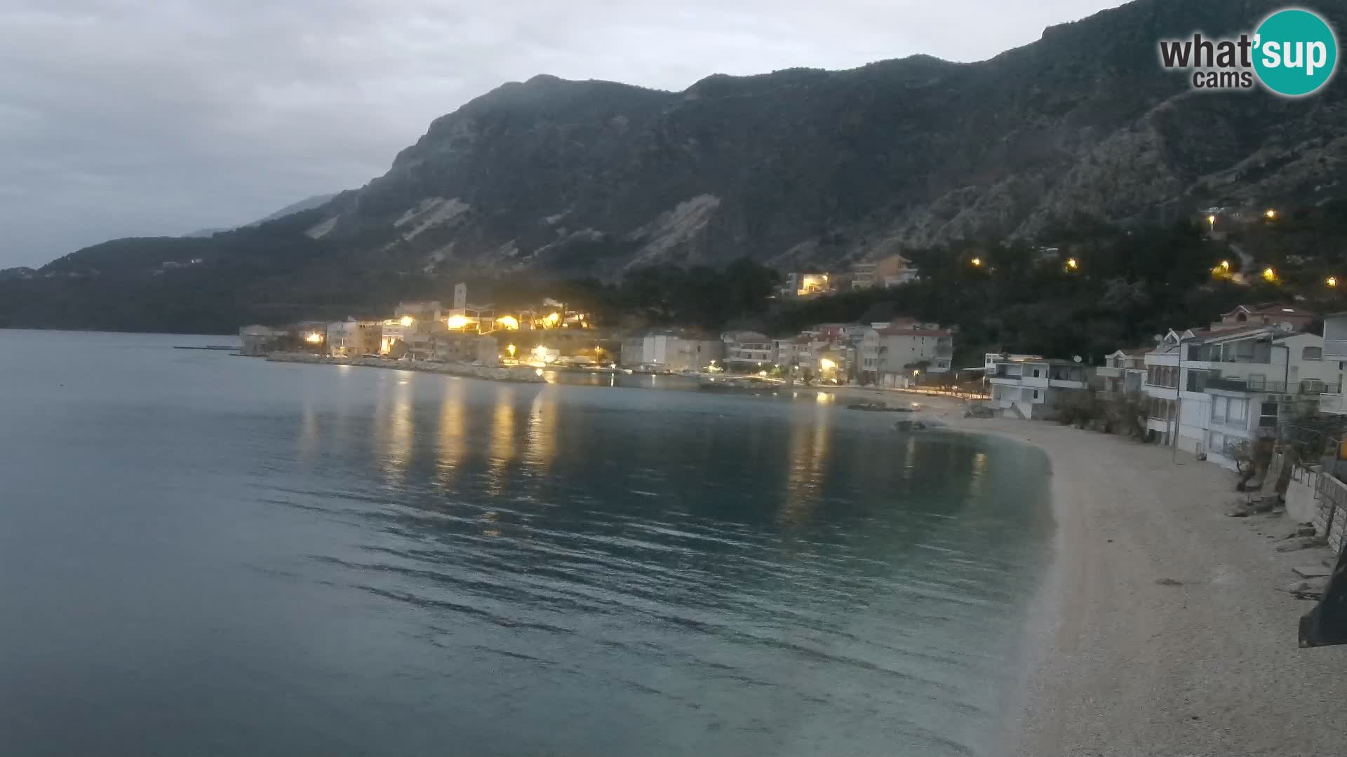 Webcam Drašnice (Podgora)  – Beach – Ober apartments