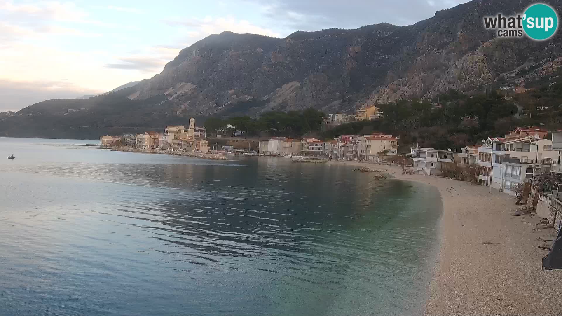 Webcam Drašnice (Podgora)  – Beach – Ober apartments