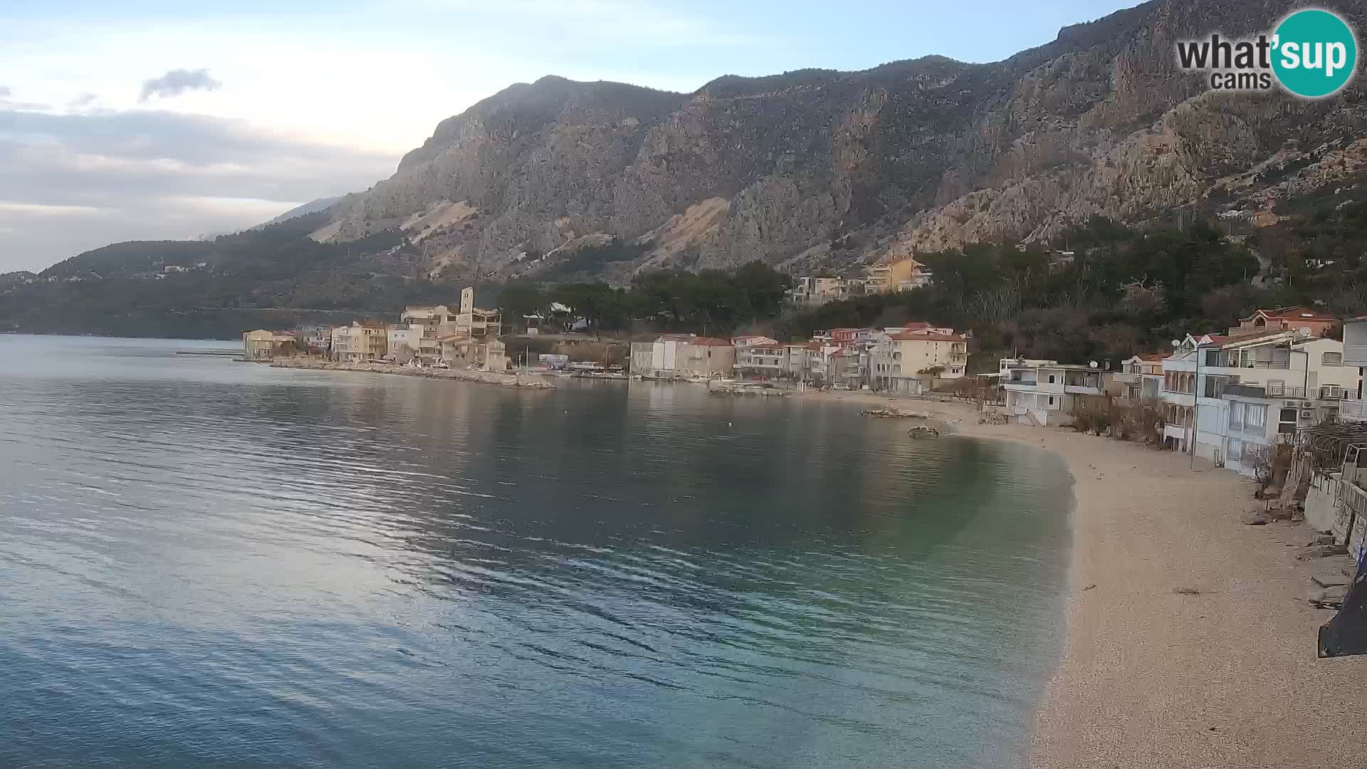 Webcam Drašnice (Podgora)  – Beach – Ober apartments