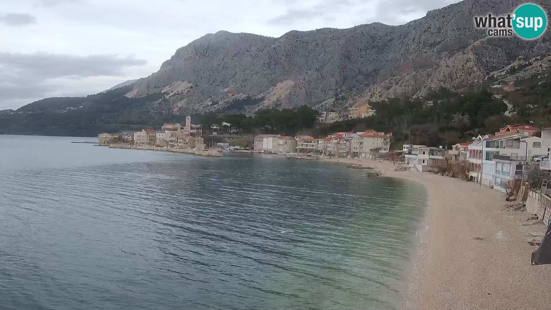 Webcam Drašnice (Podgora)  – Playa