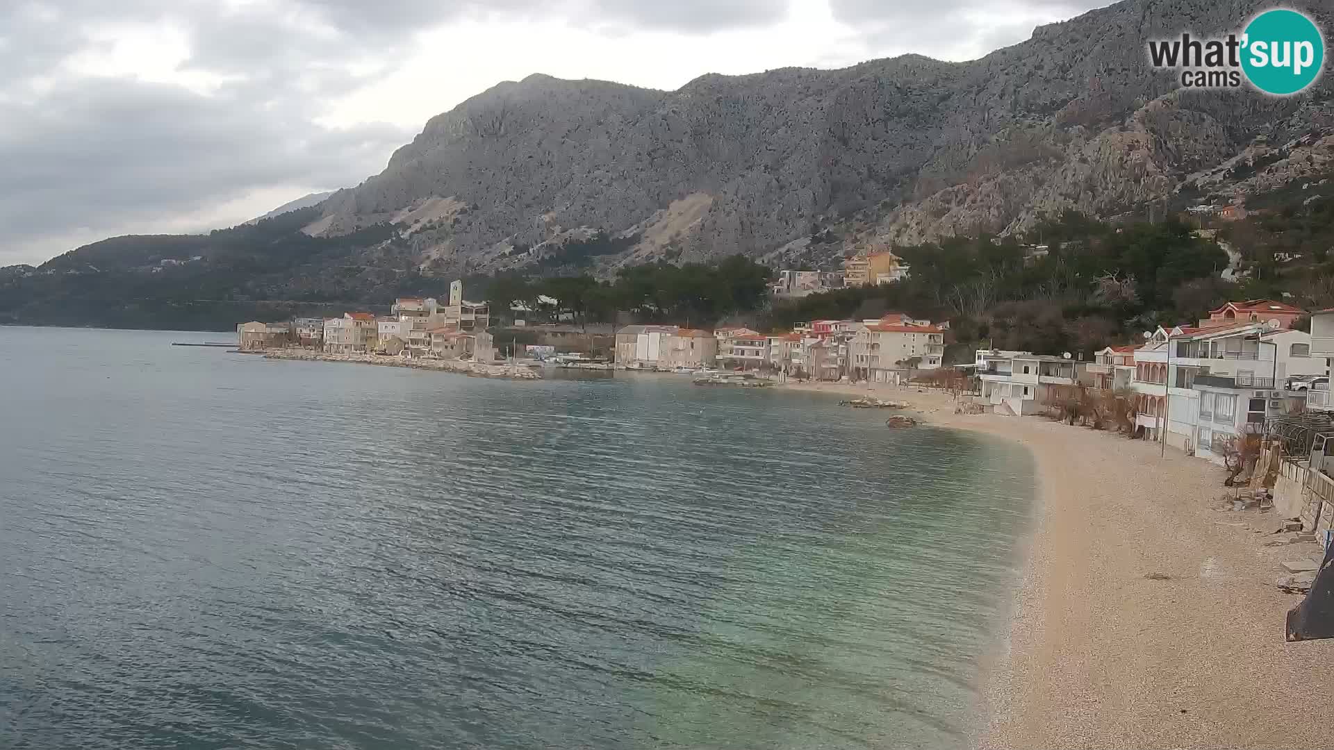 Webcam Drašnice (Podgora)  – Playa