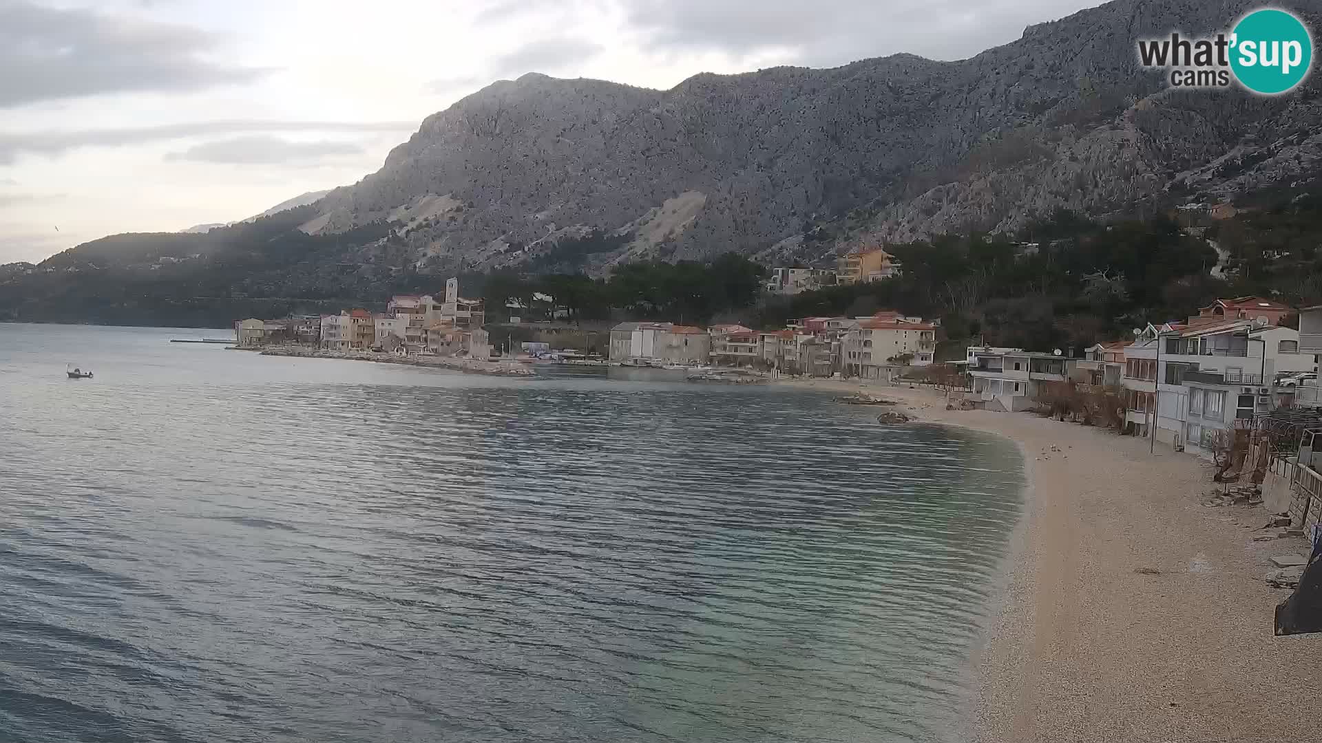 Webcam Drašnice (Podgora)  – Playa