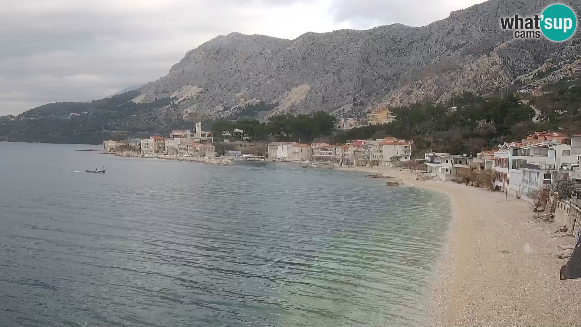 Kamera v živo Drašnice (Podgora) – Plaža