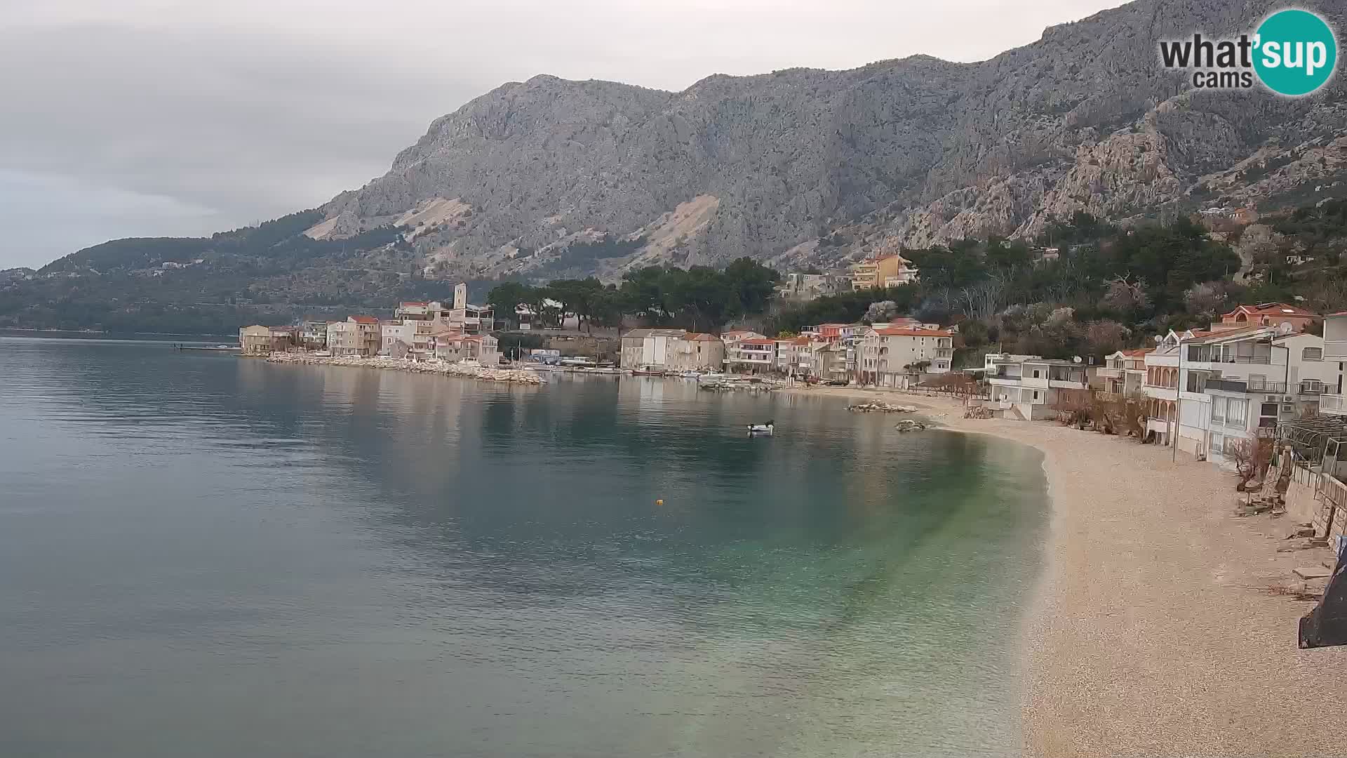 Webcam Drašnice (Podgora)  – Plage