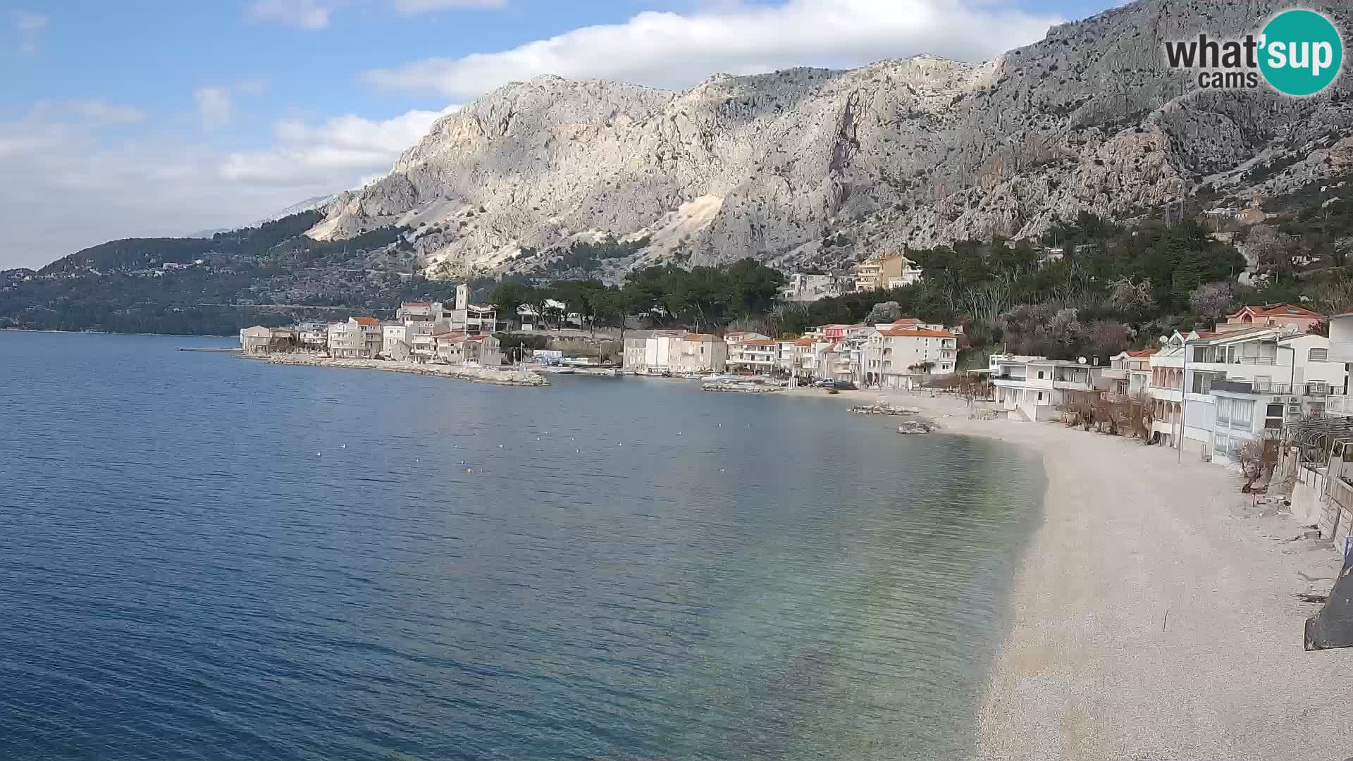 Webcam Drašnice (Podgora)  – Beach – Ober apartments