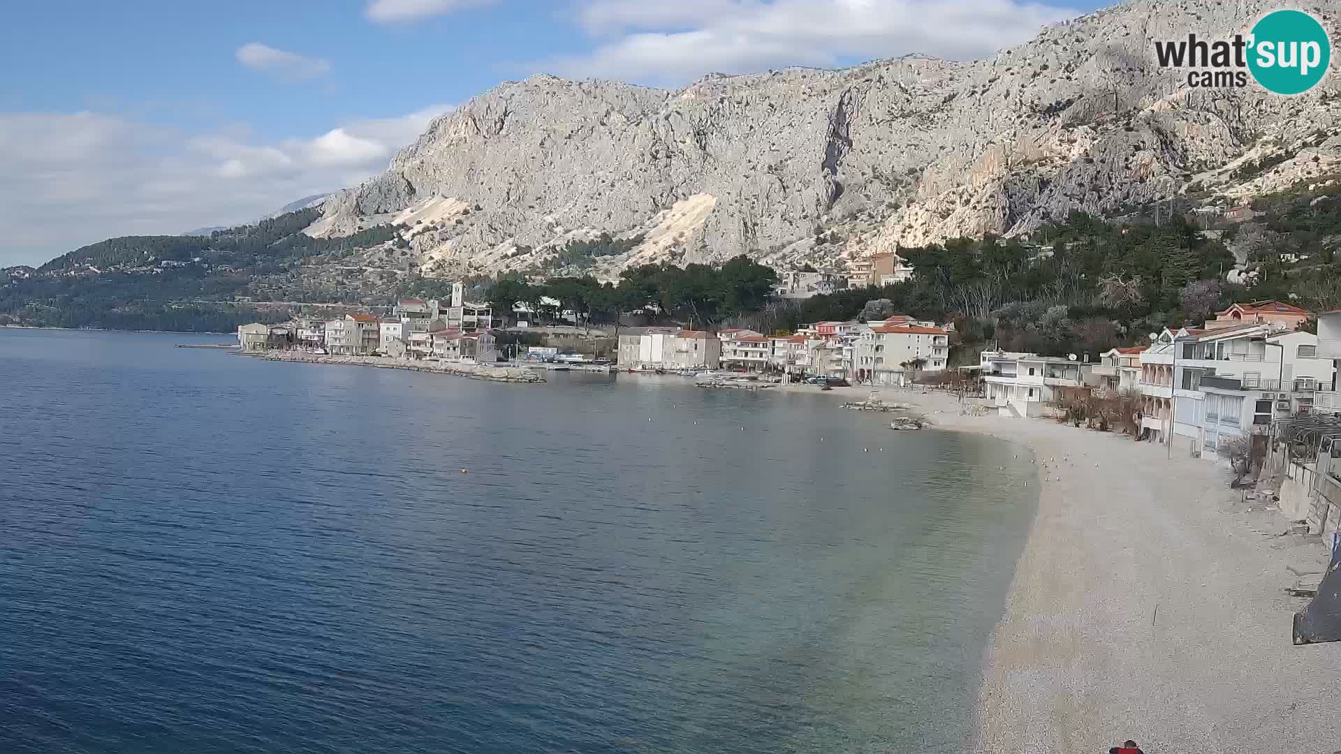 Webcam Drašnice (Podgora)  – Beach – Ober apartments