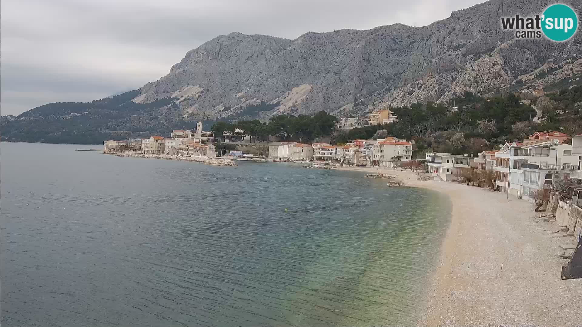 Webcam Drašnice (Podgora)  – Beach – Ober apartments