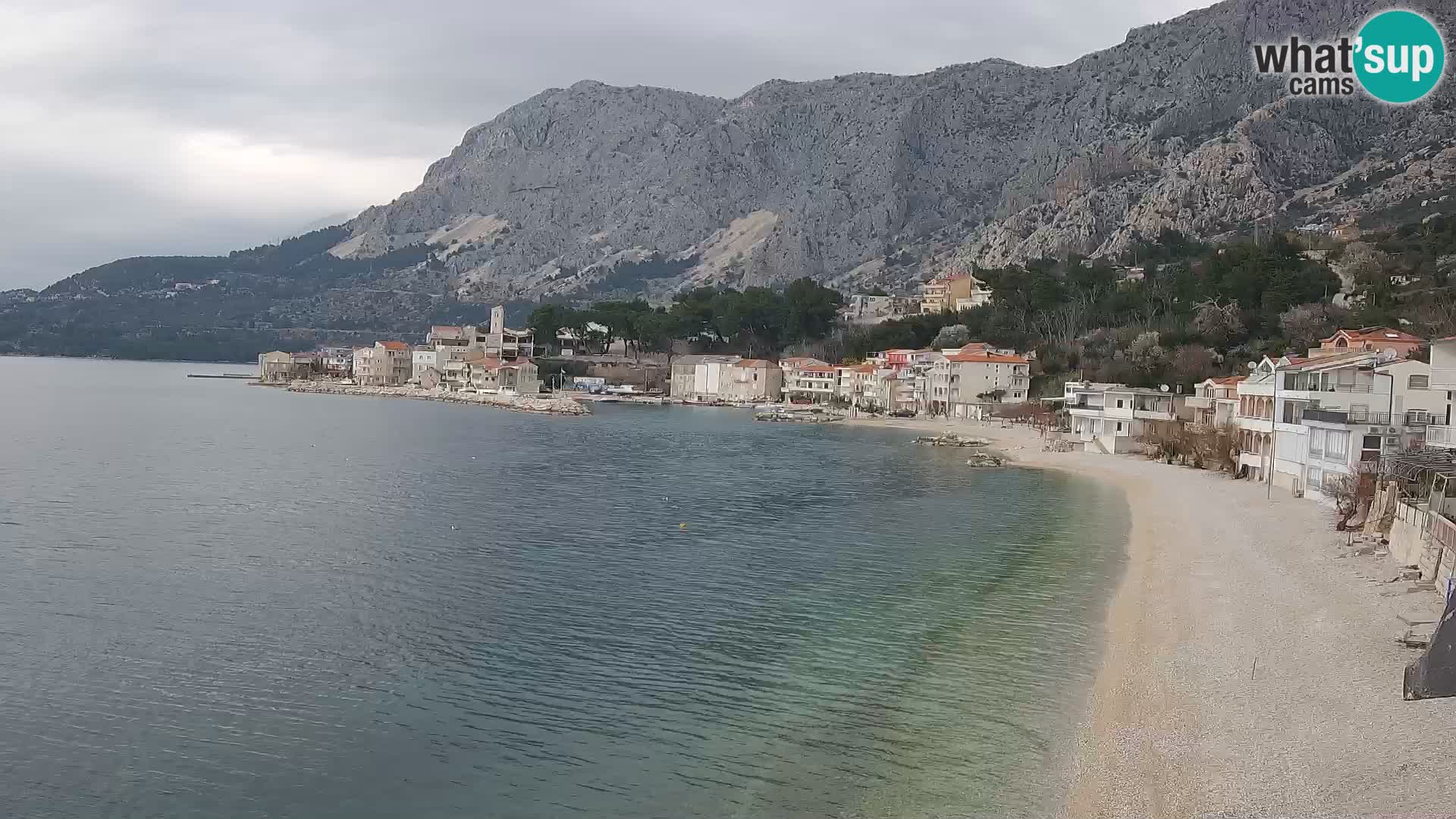 Webcam Drašnice (Podgora)  – Playa