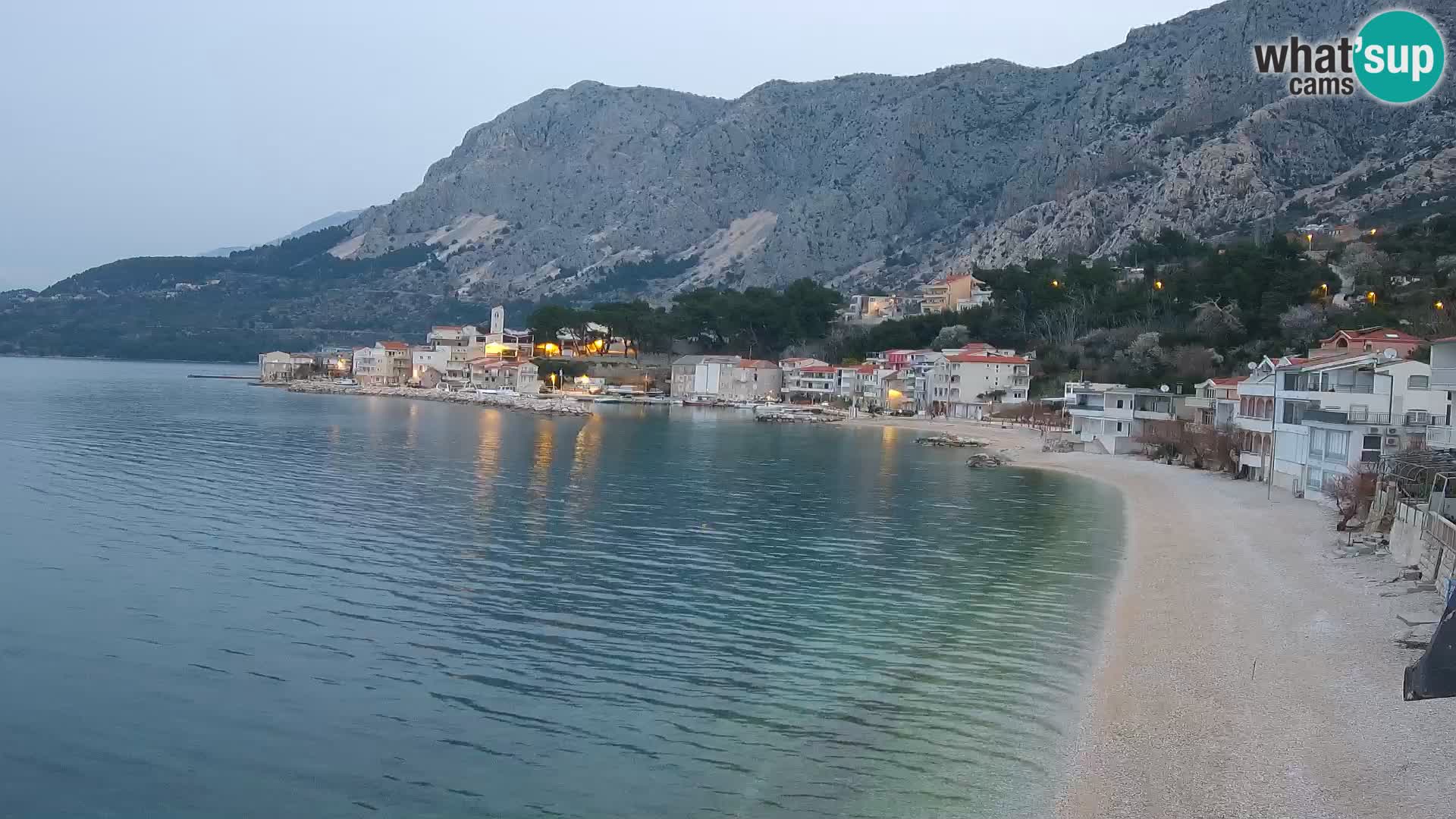 Webcam Drašnice (Podgora)  – Beach – Ober apartments