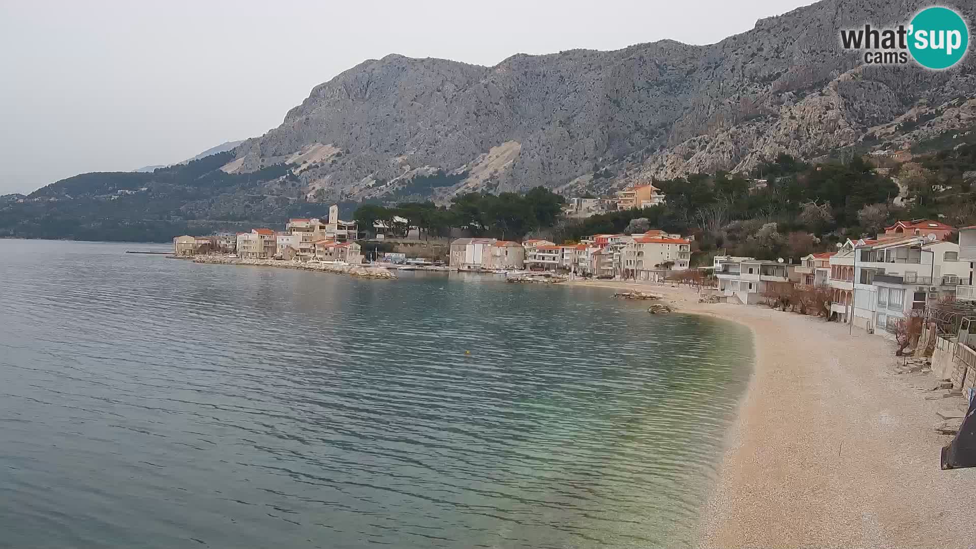 Webcam Drašnice (Podgora)  – Beach – Ober apartments