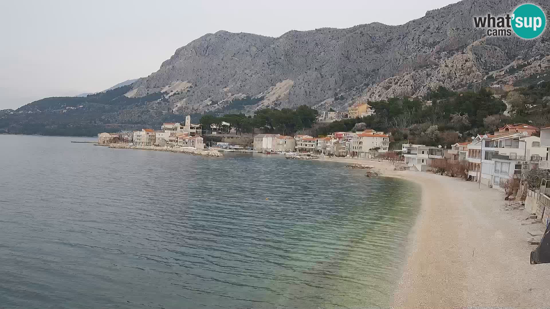 Webcam Drašnice (Podgora)  – Strand