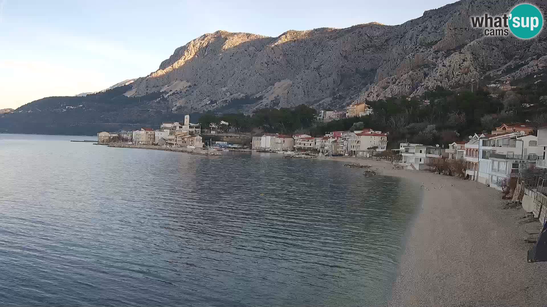 Webcam Drašnice (Podgora)  – Plage