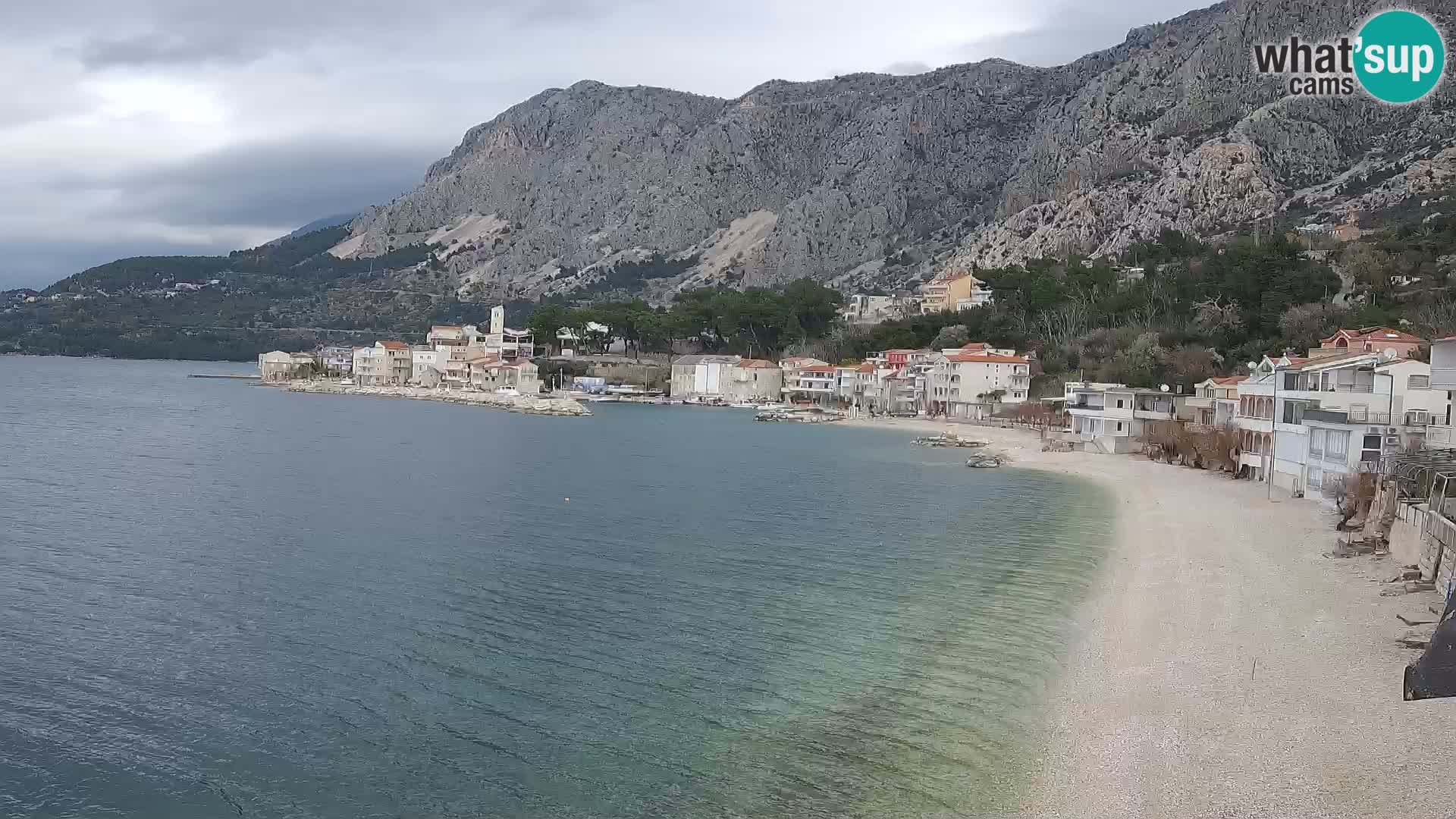 Webcam Drašnice (Podgora)  – Beach – Ober apartments