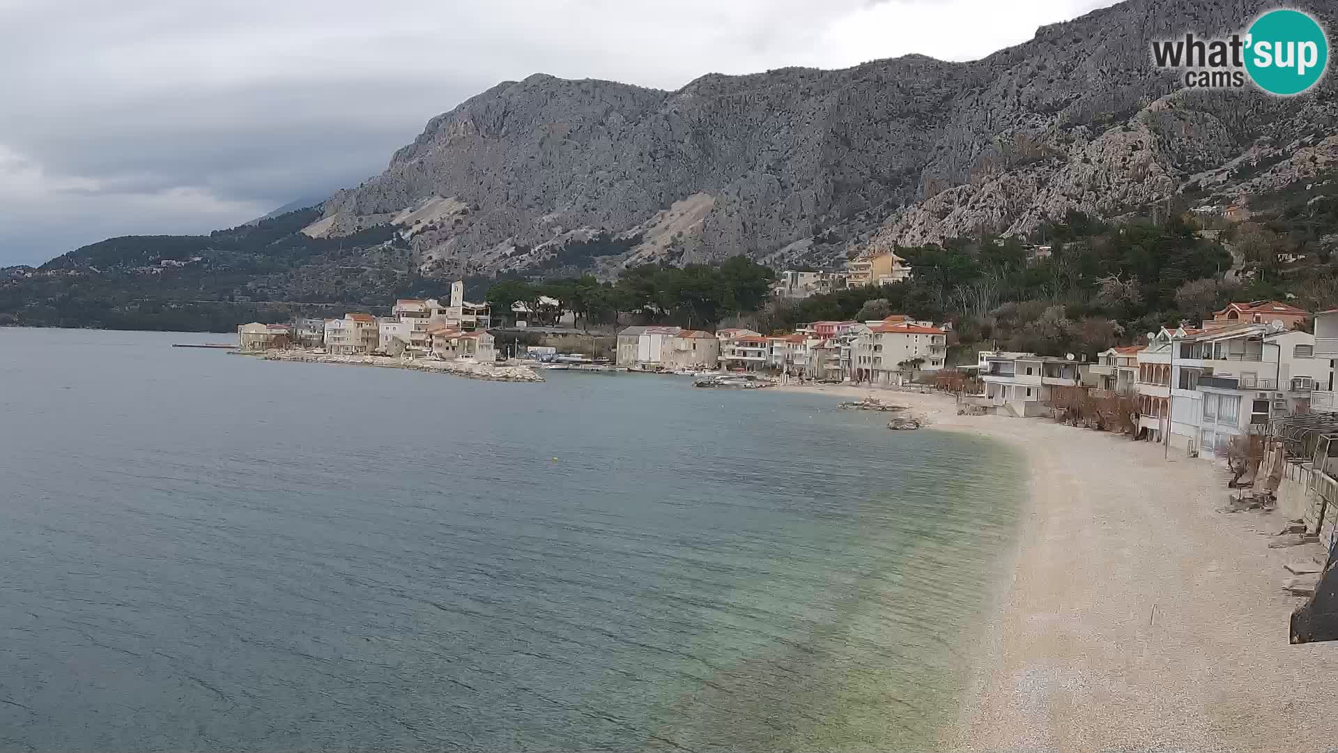 Webcam Drašnice (Podgora)  – Playa