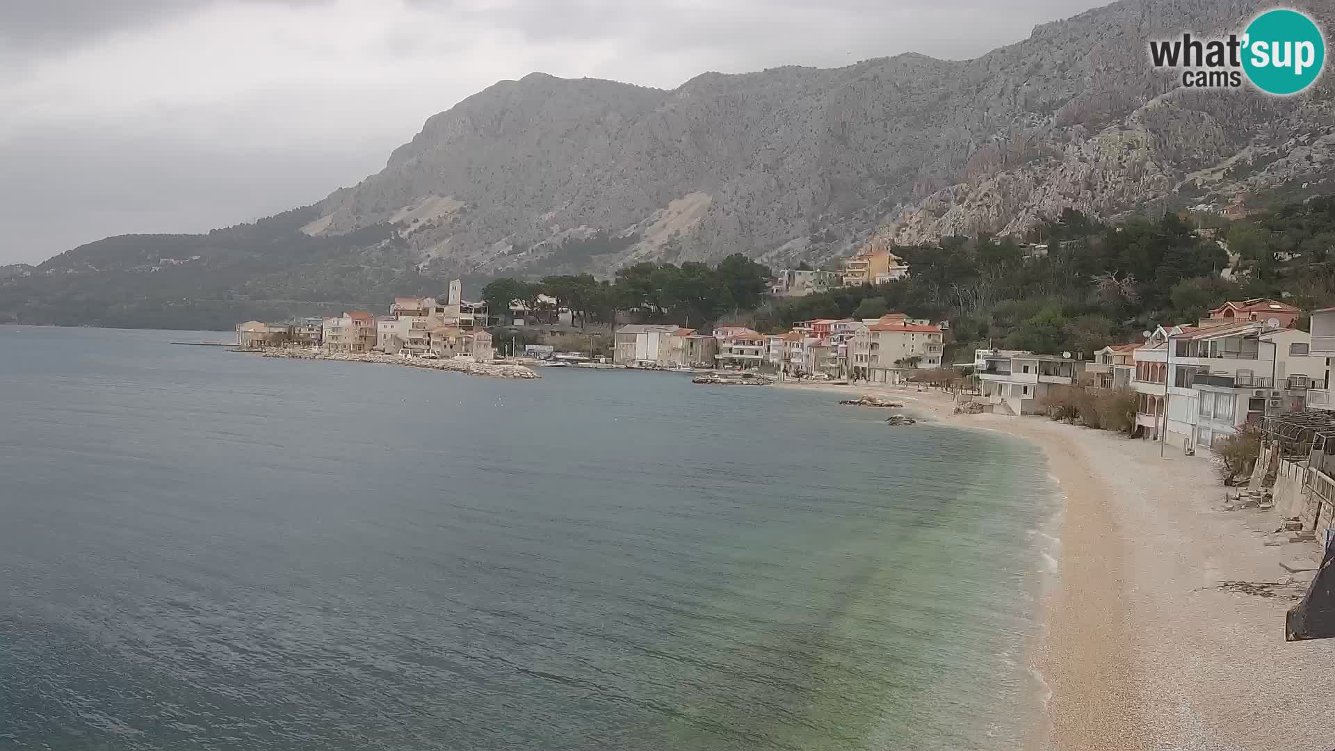 Webcam Drašnice (Podgora)  – Beach – Ober apartments