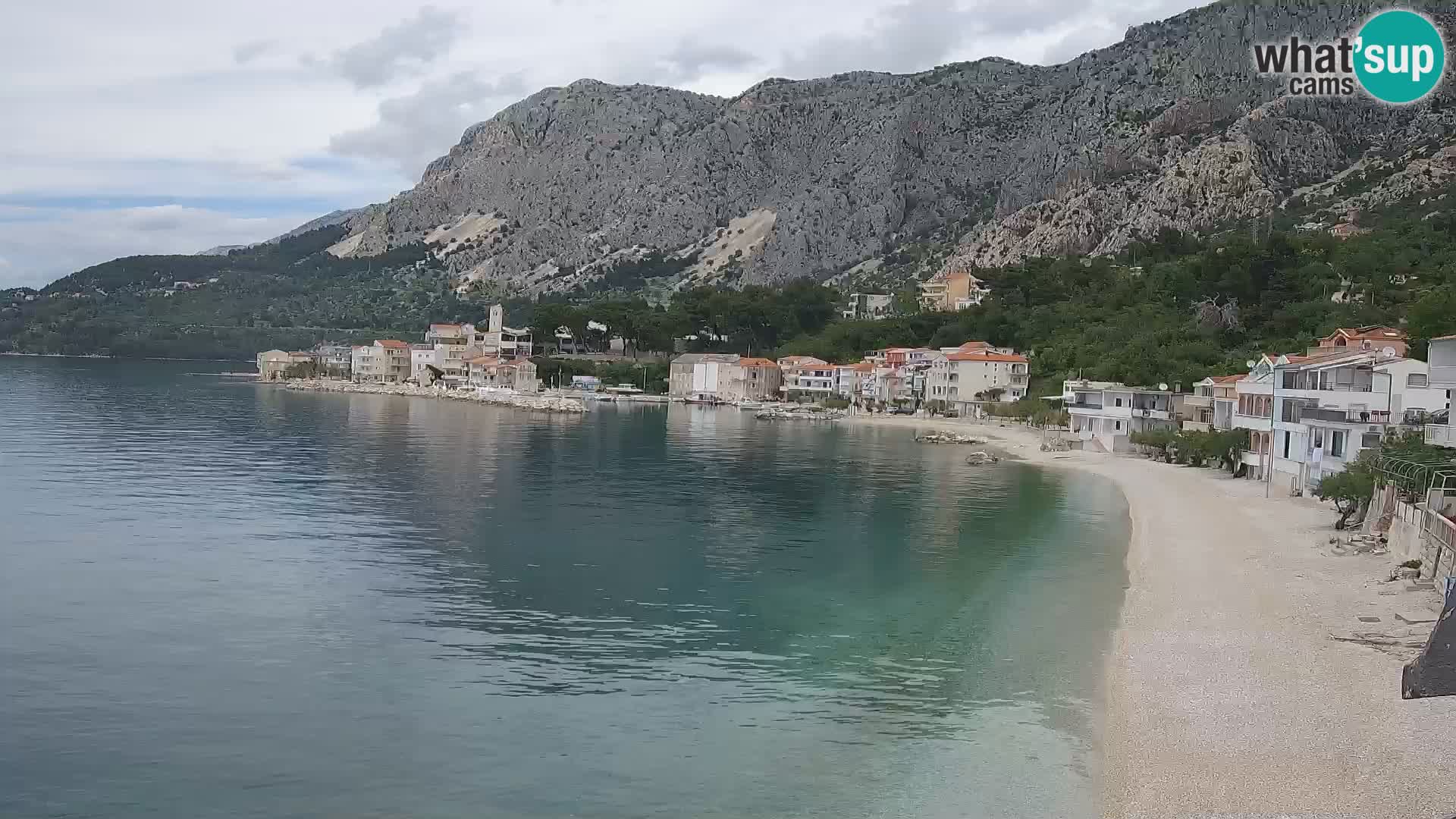 Kamera v živo Drašnice (Podgora) – Plaža