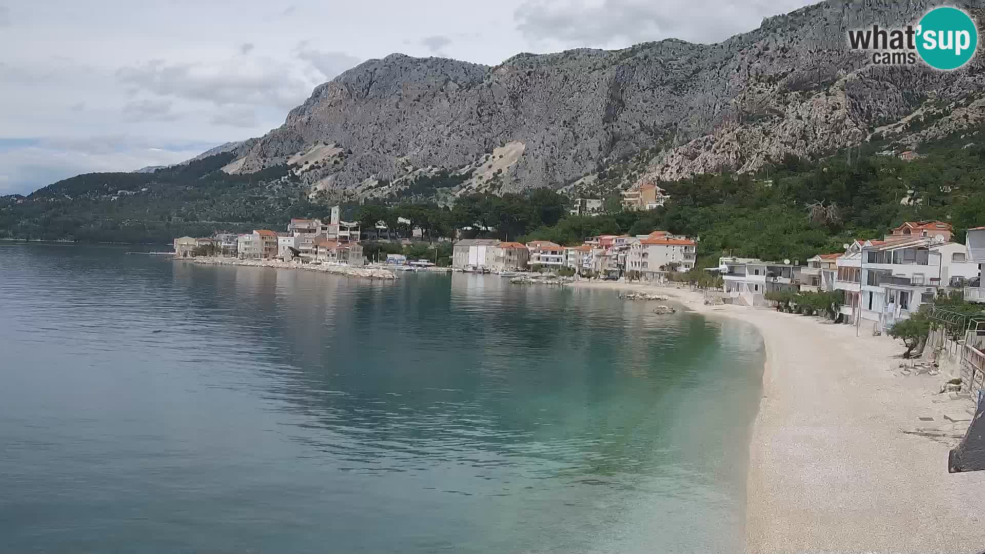 Webcam Drašnice (Podgora)  – Playa