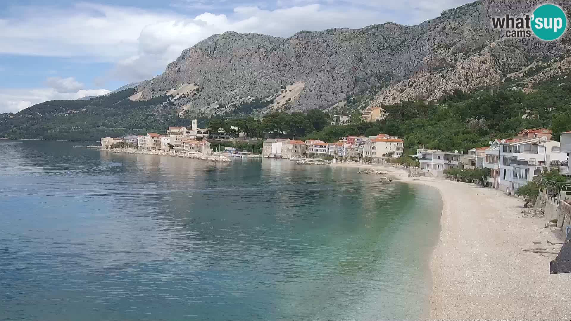 Kamera v živo Drašnice (Podgora) – Plaža