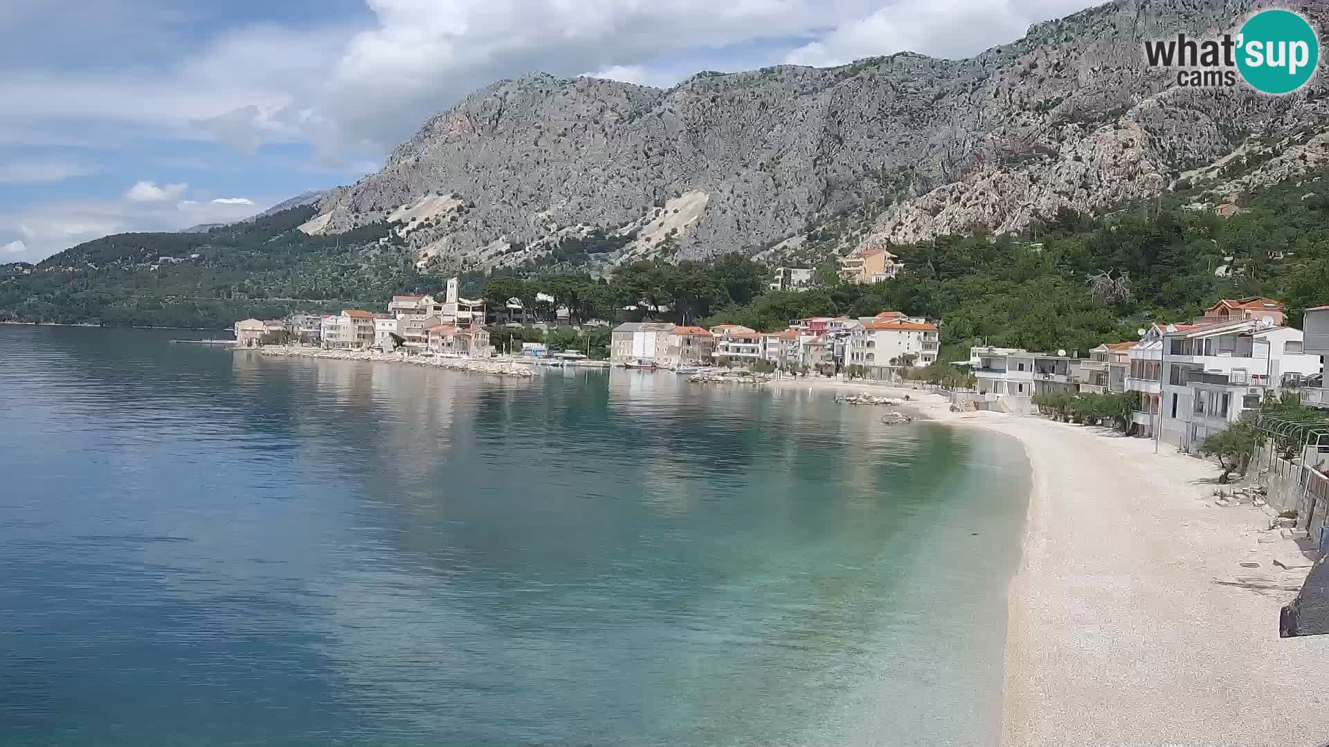 Kamera v živo Drašnice (Podgora) – Plaža