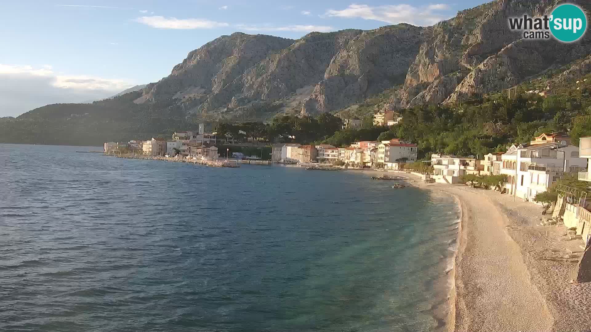Webcam Drašnice (Podgora)  – Playa