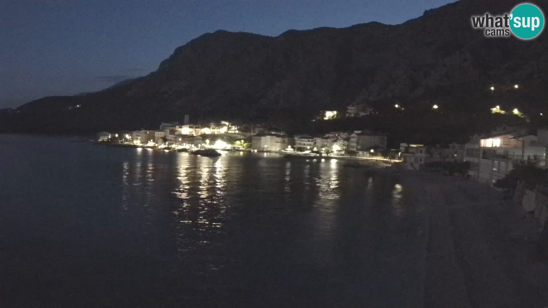 Kamera v živo Drašnice (Podgora) – Plaža