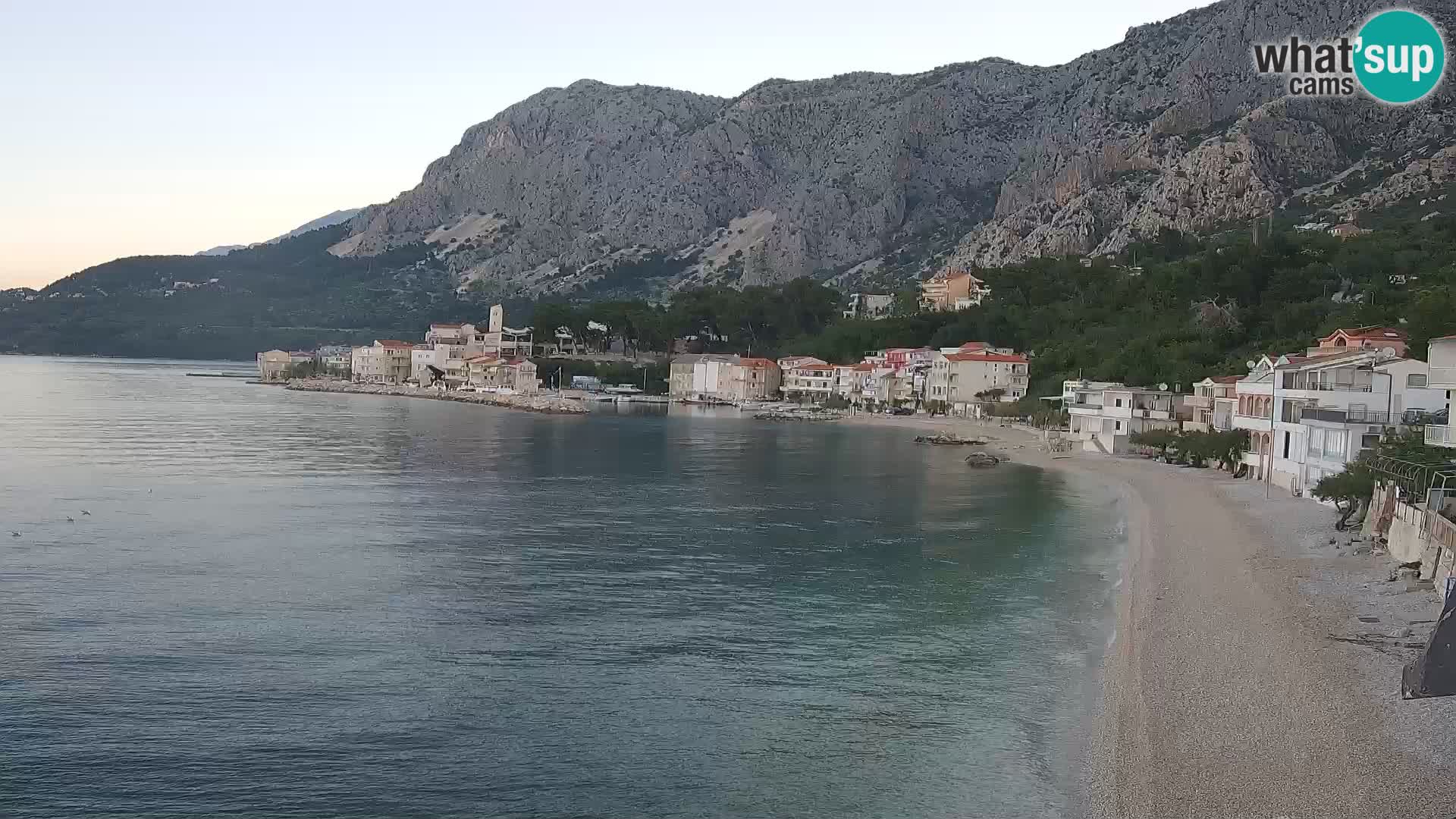 Webcam Drašnice (Podgora)  – Beach – Ober apartments