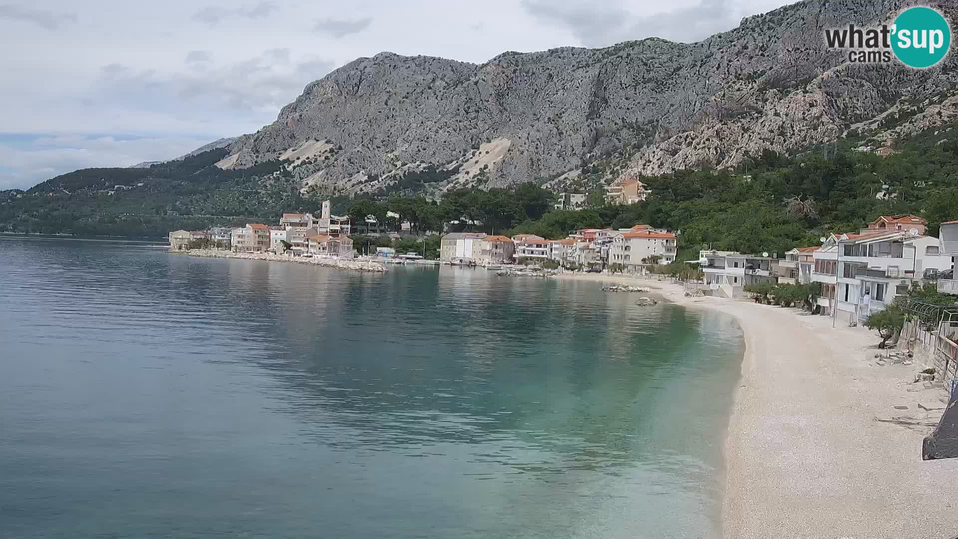 Webcam Drašnice (Podgora)  – Beach – Ober apartments