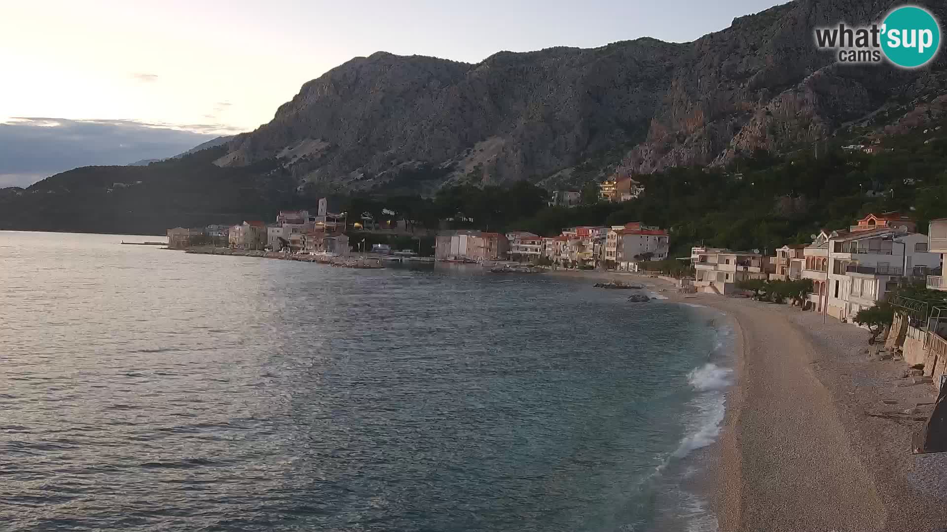 Webcam Drašnice (Podgora)  – Beach – Ober apartments
