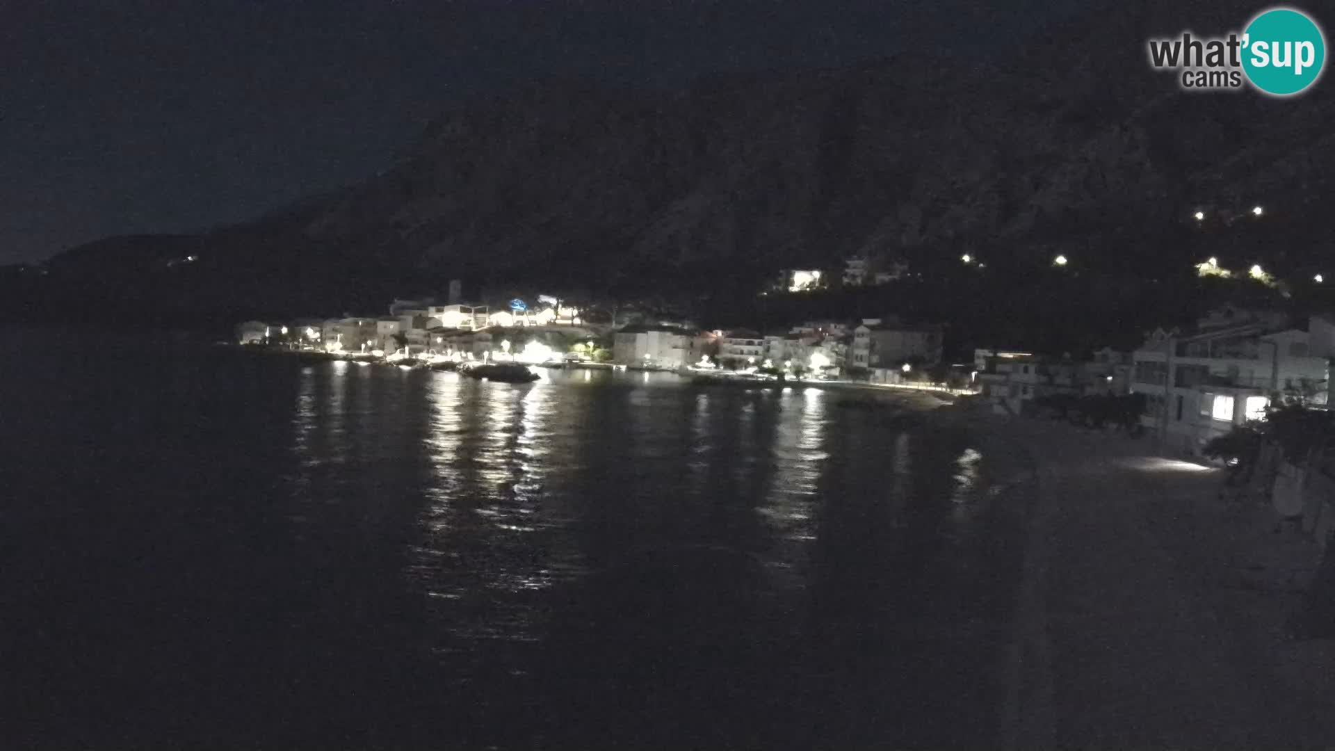 Webcam Drašnice (Podgora)  – Beach – Ober apartments