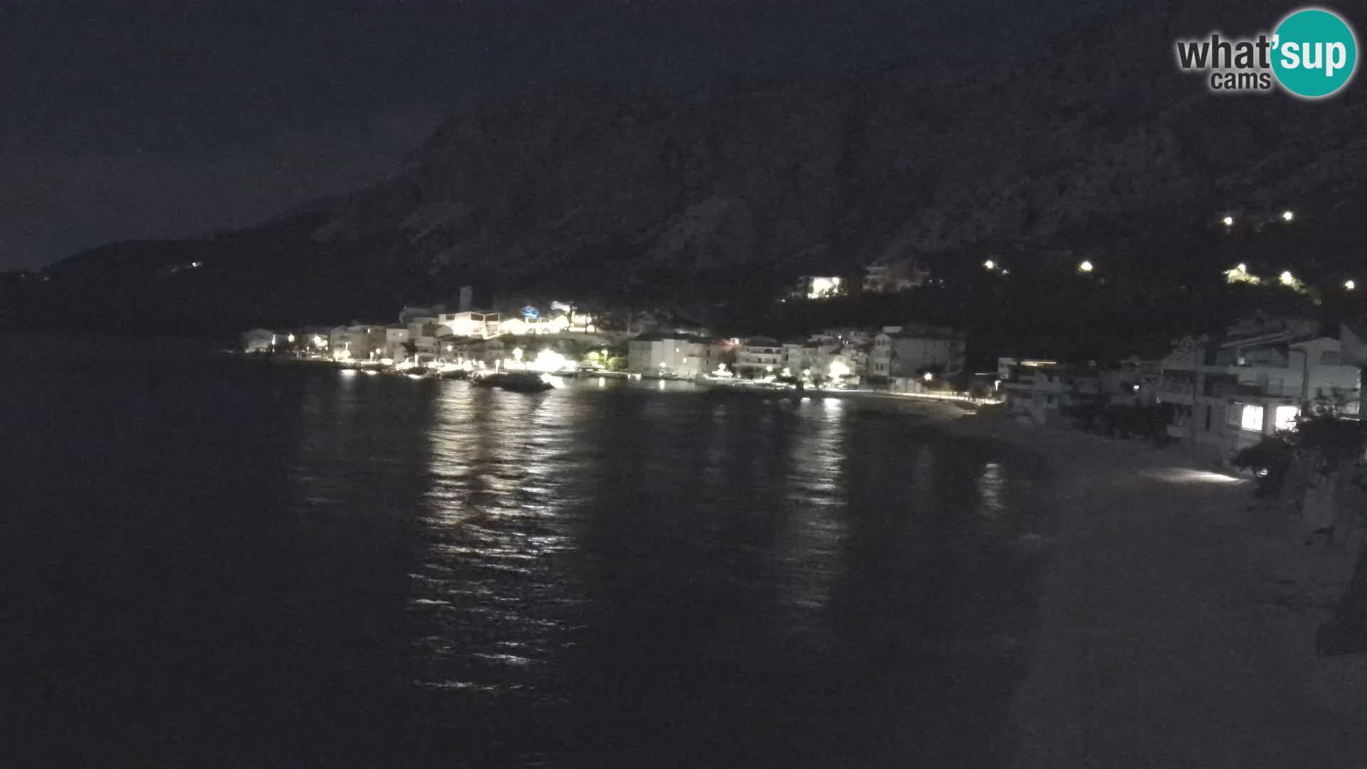Webcam Drašnice (Podgora)  – Strand