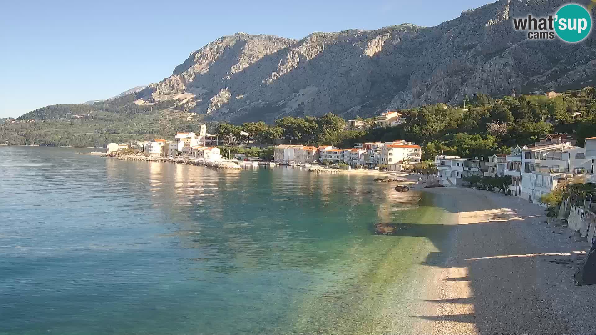 Webcam Drašnice (Podgora)  – Strand