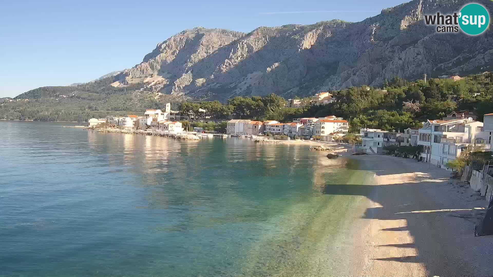 Webcam Drašnice (Podgora)  – Strand