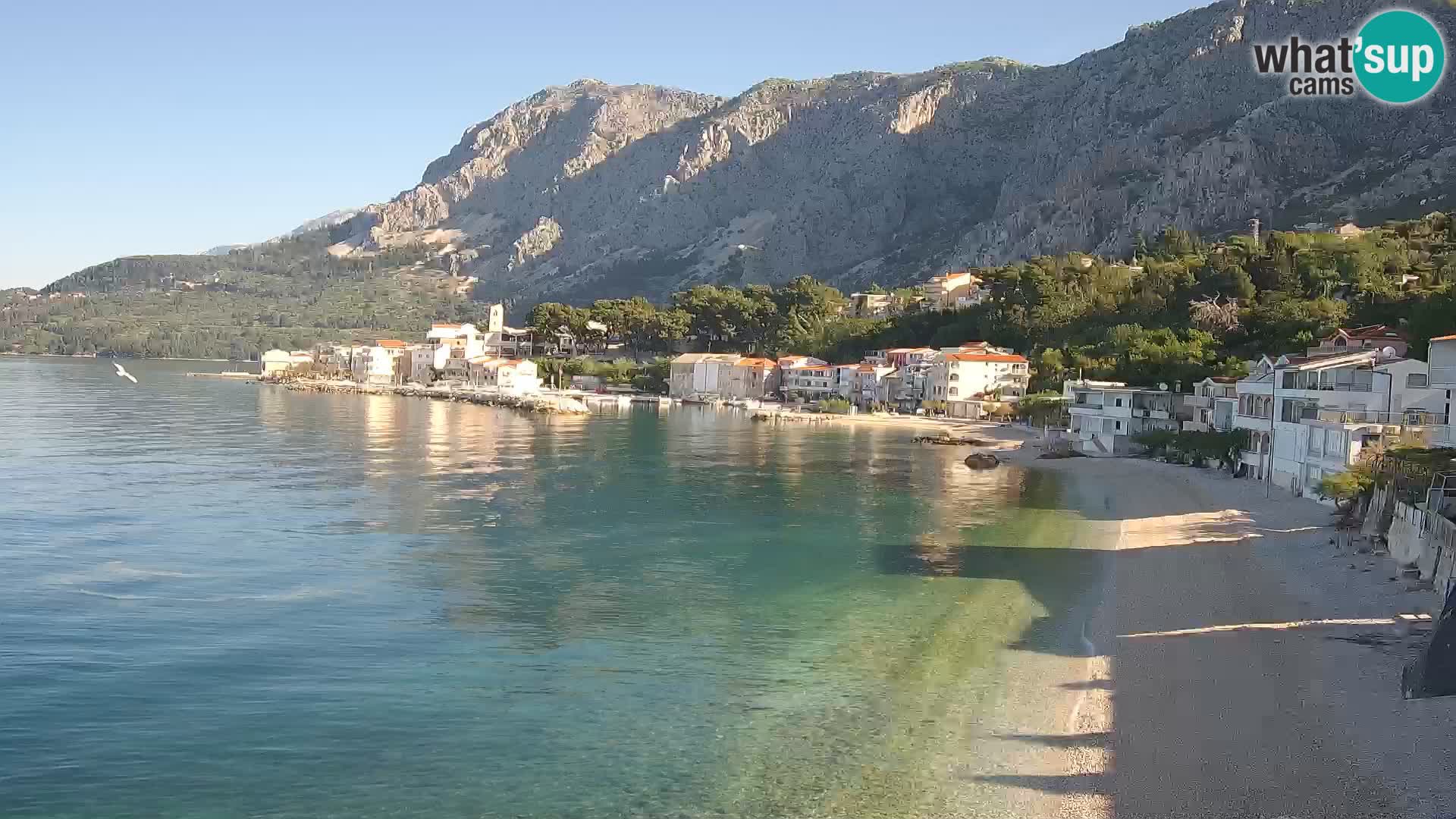 Kamera v živo Drašnice (Podgora) – Plaža