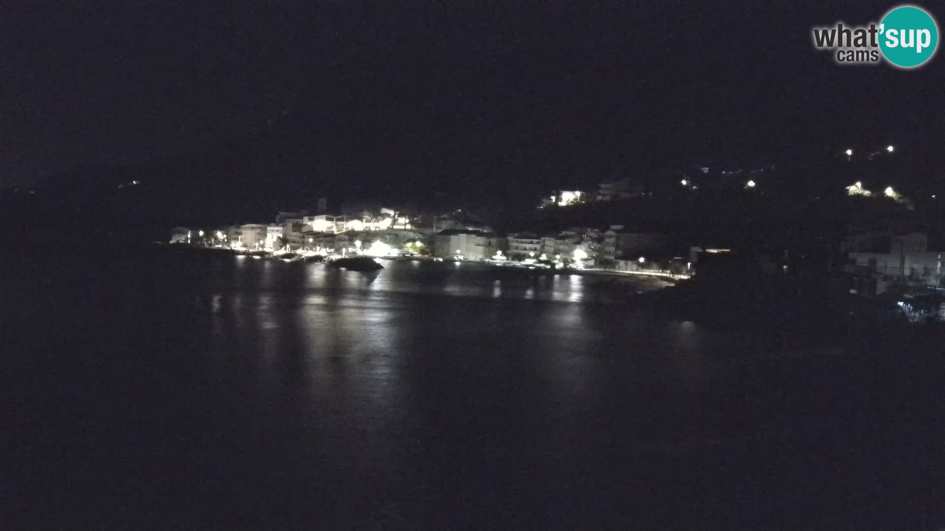 Web Kamera Drašnice (Podgora) – Plaža sa Apartmana Ober