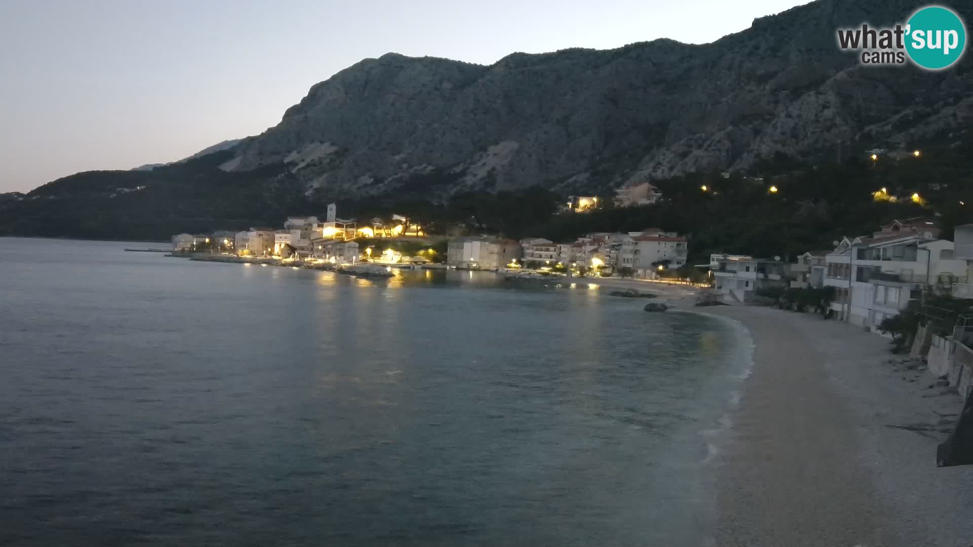 Webcam Drašnice (Podgora)  – Beach – Ober apartments