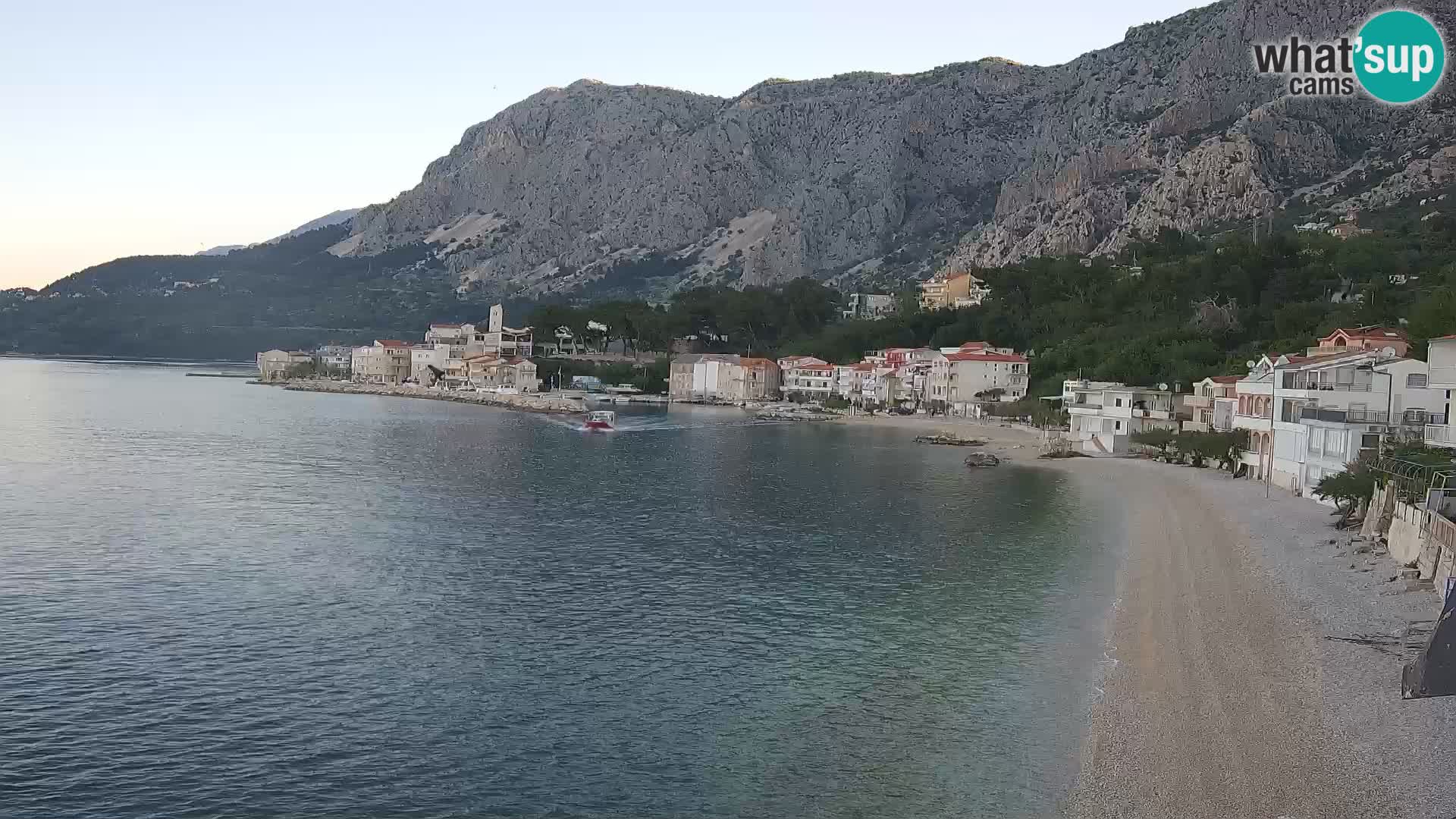 Webcam Drašnice (Podgora)  – Plage